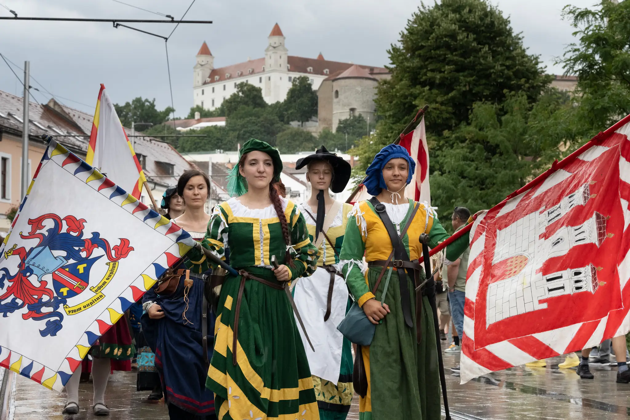 Korunovačné slávnosti v Bratislave.