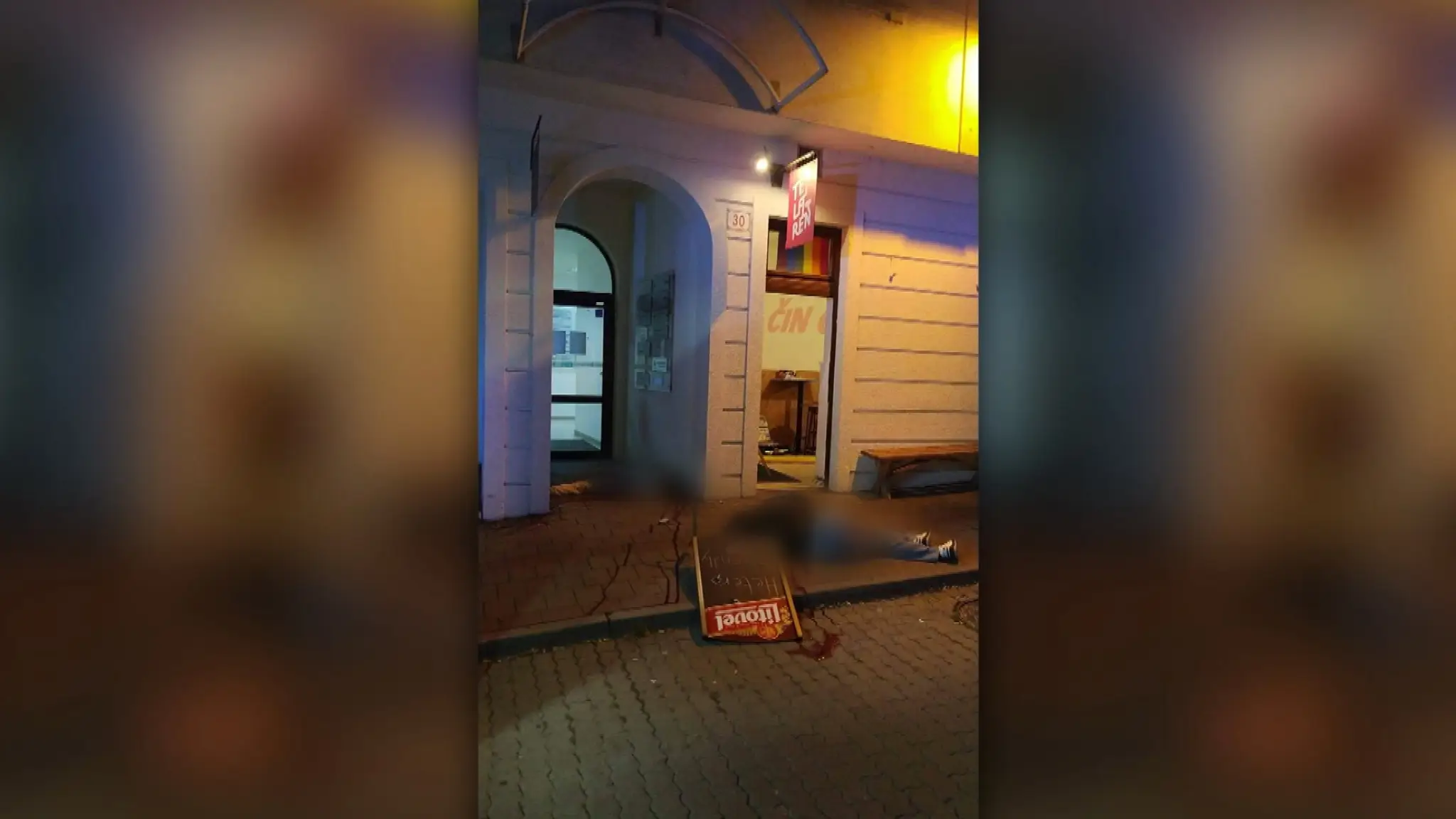Streľba na Zámockej.