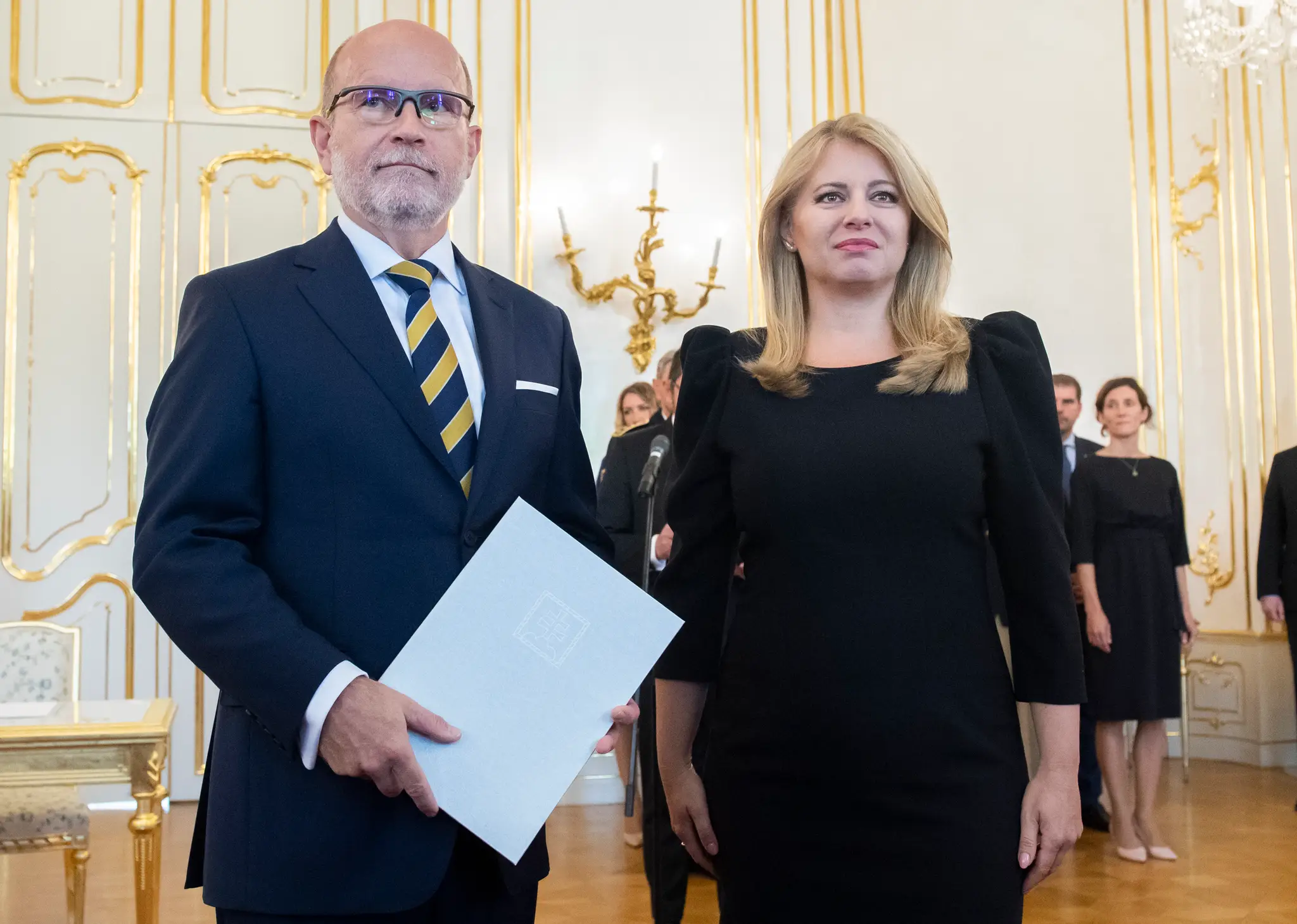 Rastislav Káčer a Zuzana Čaputová.