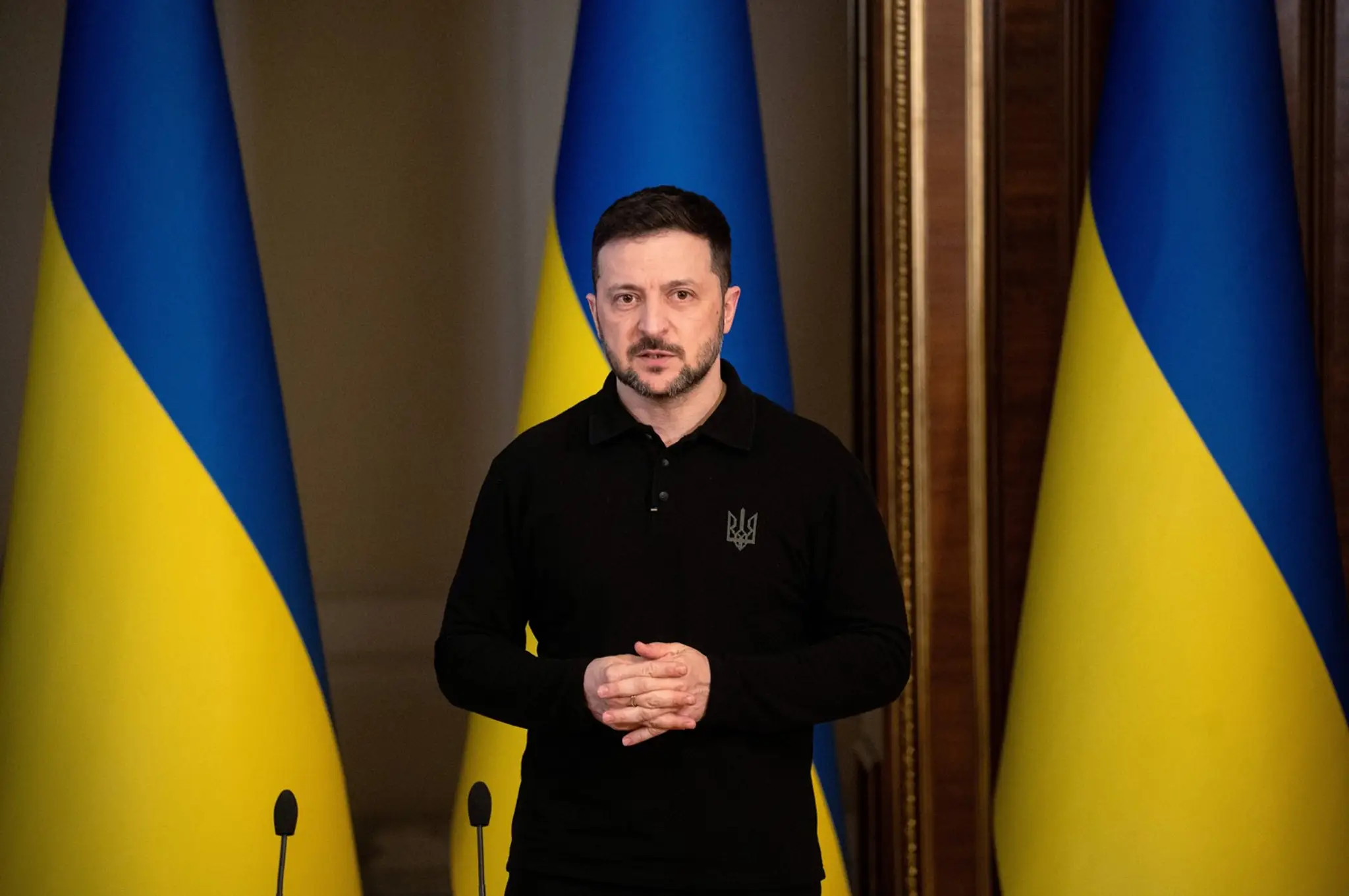 Ukrajinský prezident Volodymyr Zelenskyj.