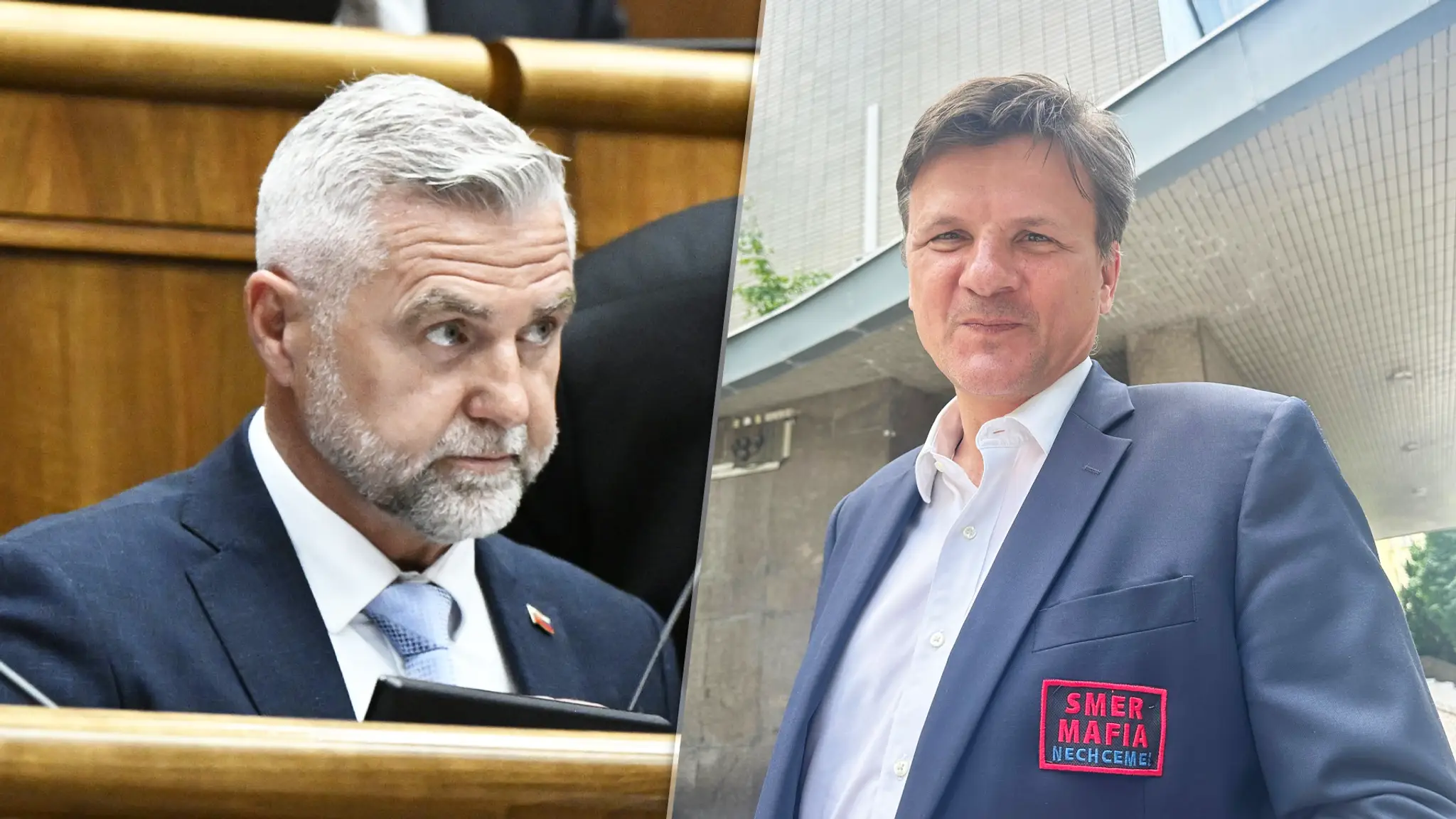 Tibor Gašpar a Alojz Hlina.