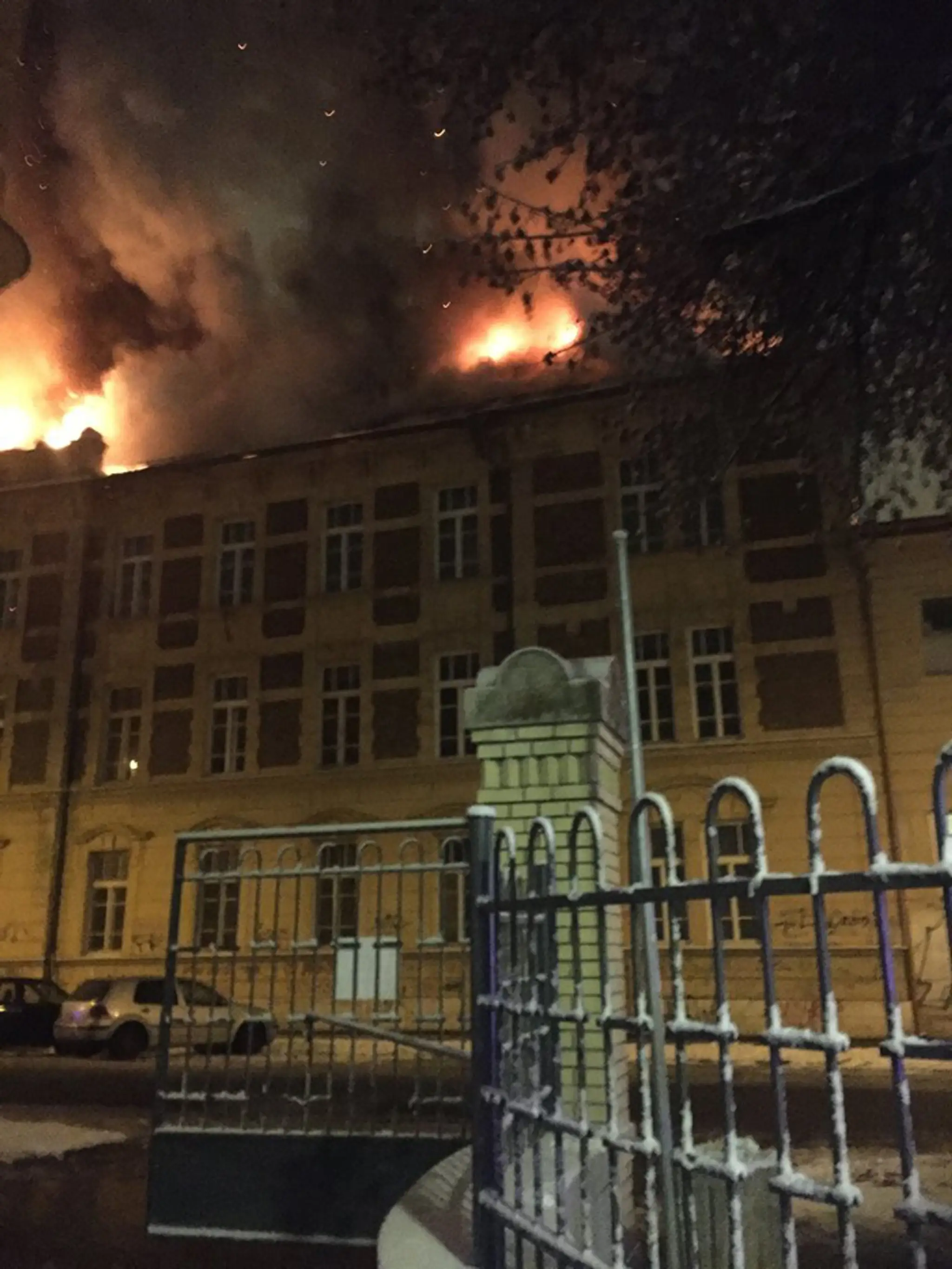 Požiar na chemickom ústave UPJŠ v Košiciach.