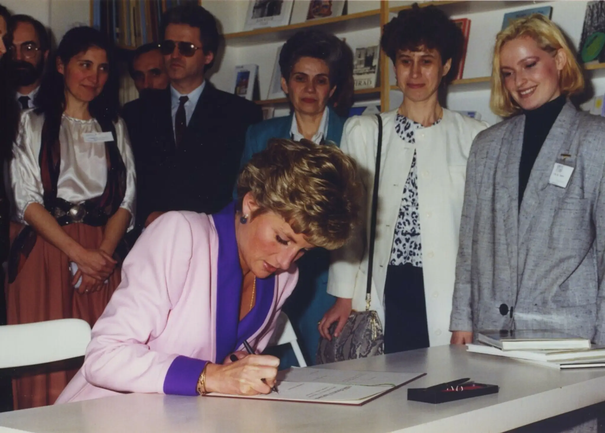 Princezná Diana v Bratislave v roku 1991