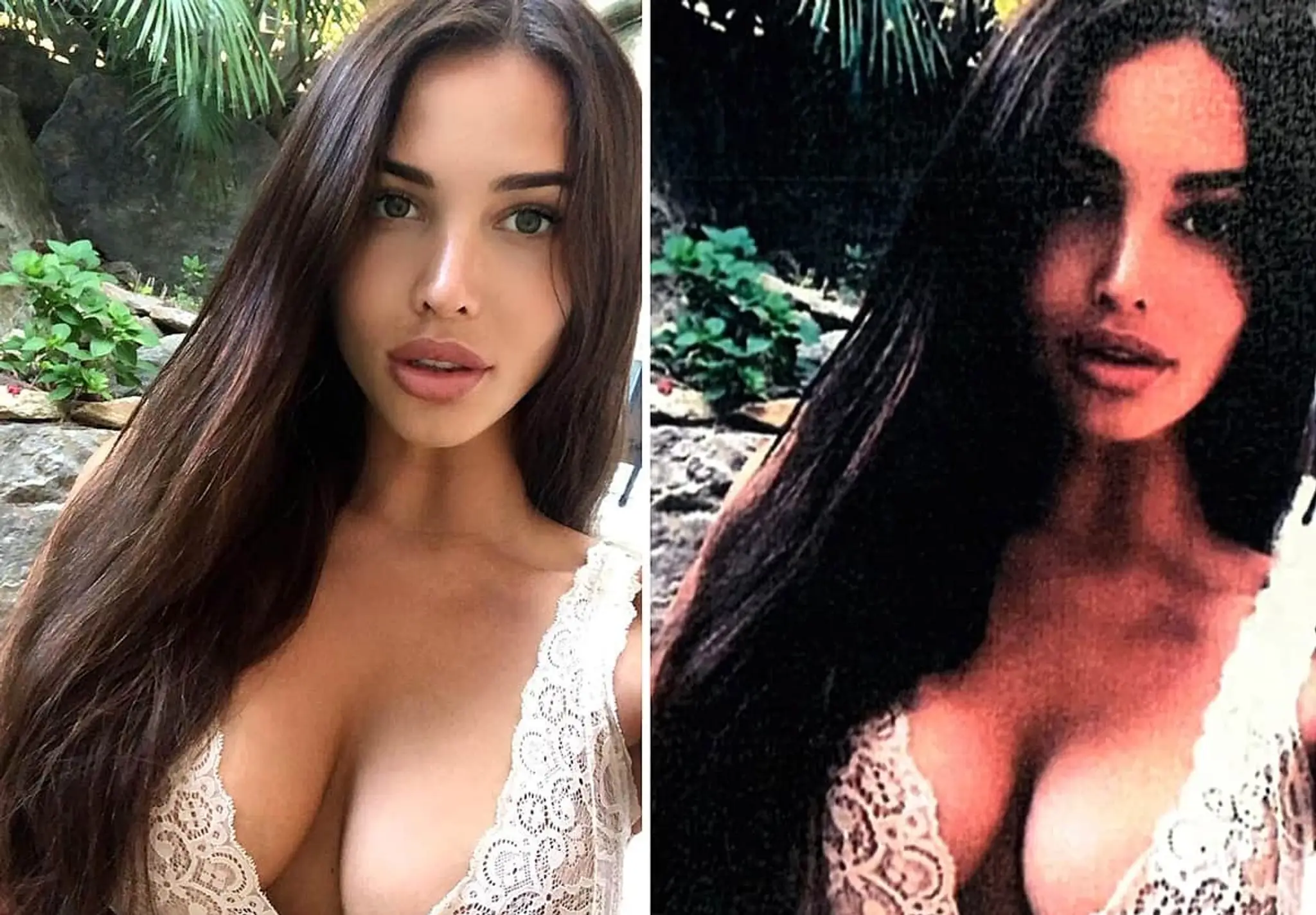 Alexandra Evglevskaya a snímka, ktorú poslala Zsuzsová