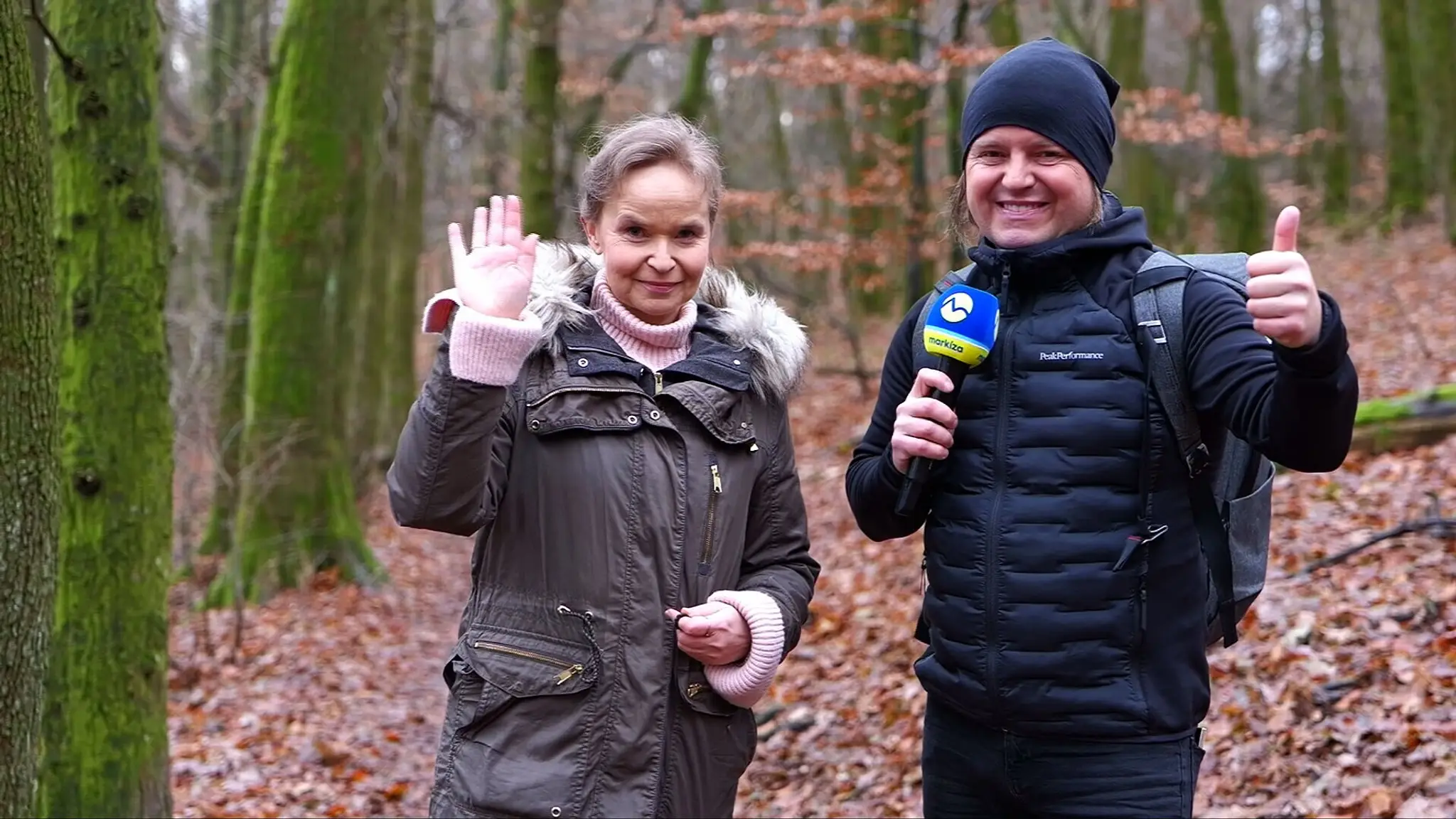Jano Tribula pozval na výlet herečku Petru Kolevsku Vančíkovú.