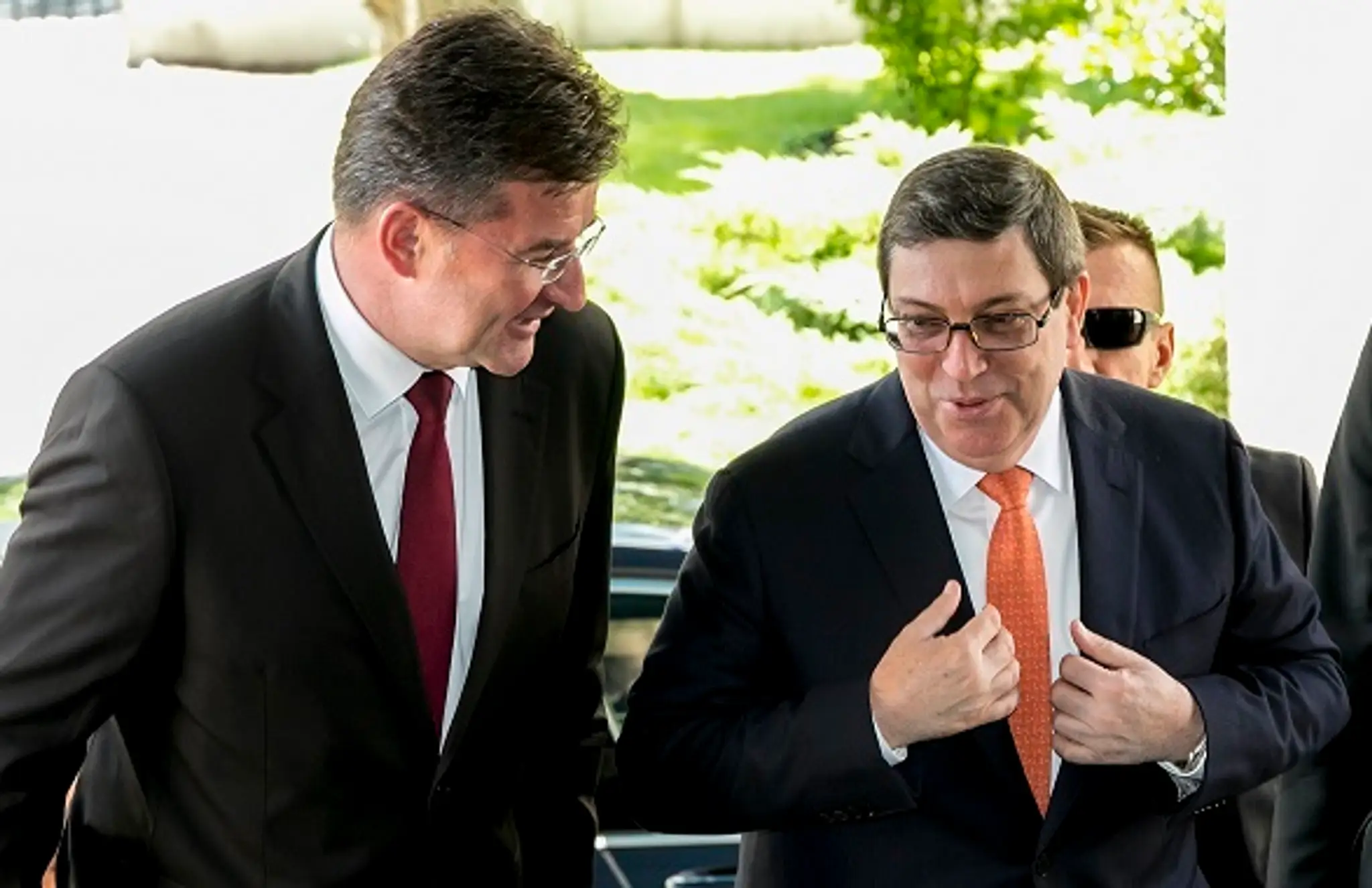Návšteva kubánskeho ministra zahraničných vecí.