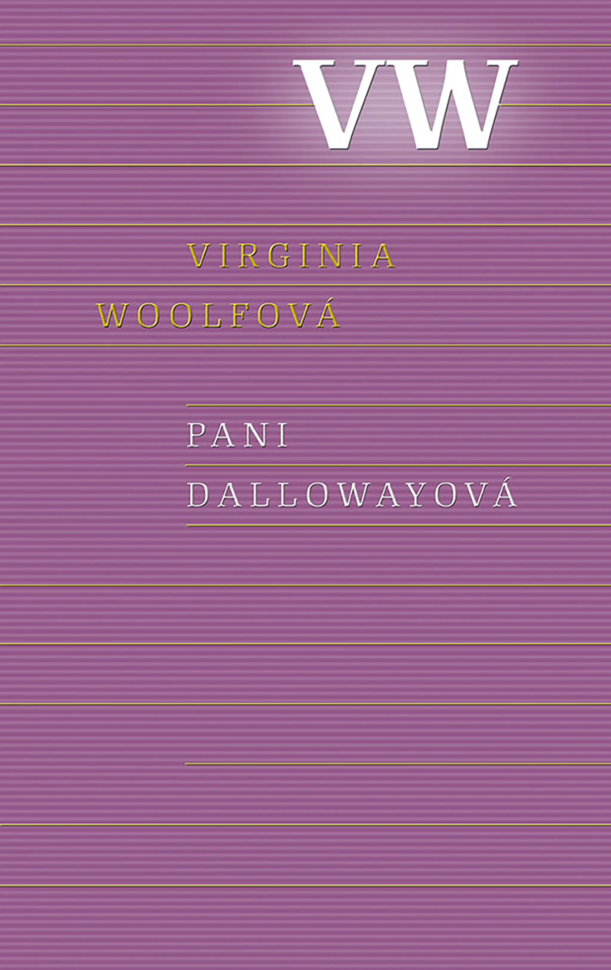 Obálka knihy Pani Dollowayová.
