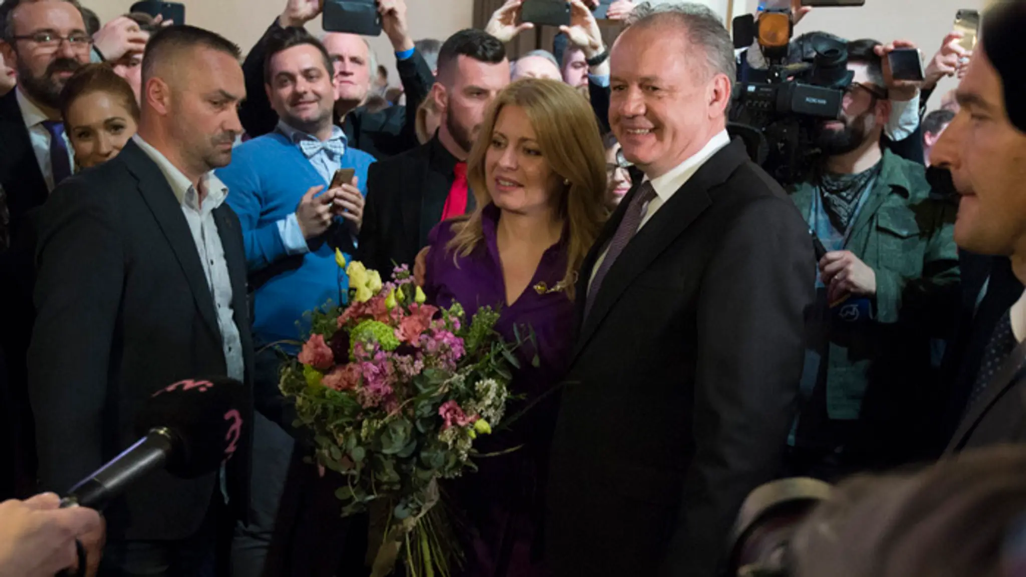 Zuzana Čaputová a Maroš Šefčovič v relácii Na telo