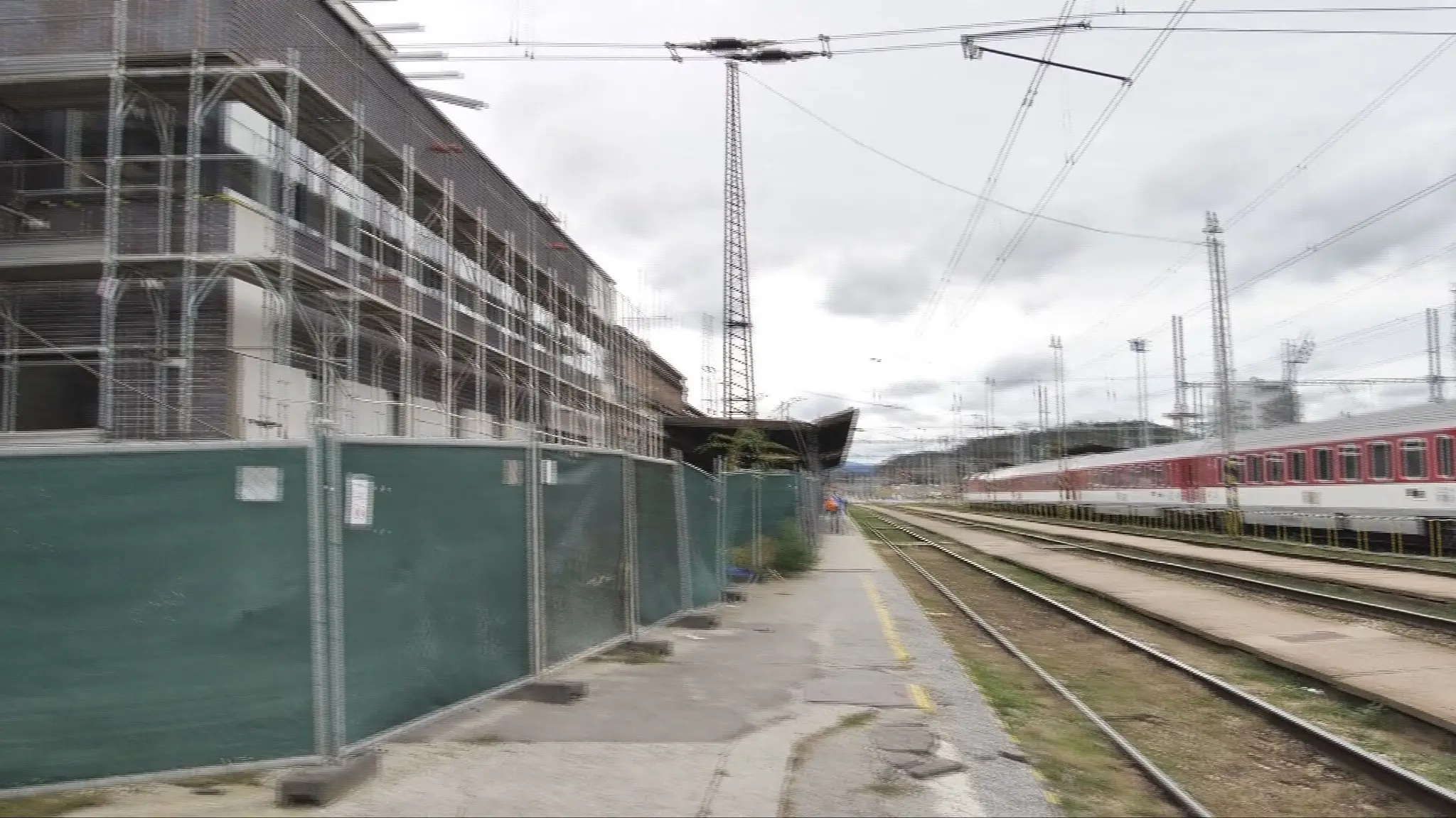 Modernizácia železníc v Žiline.