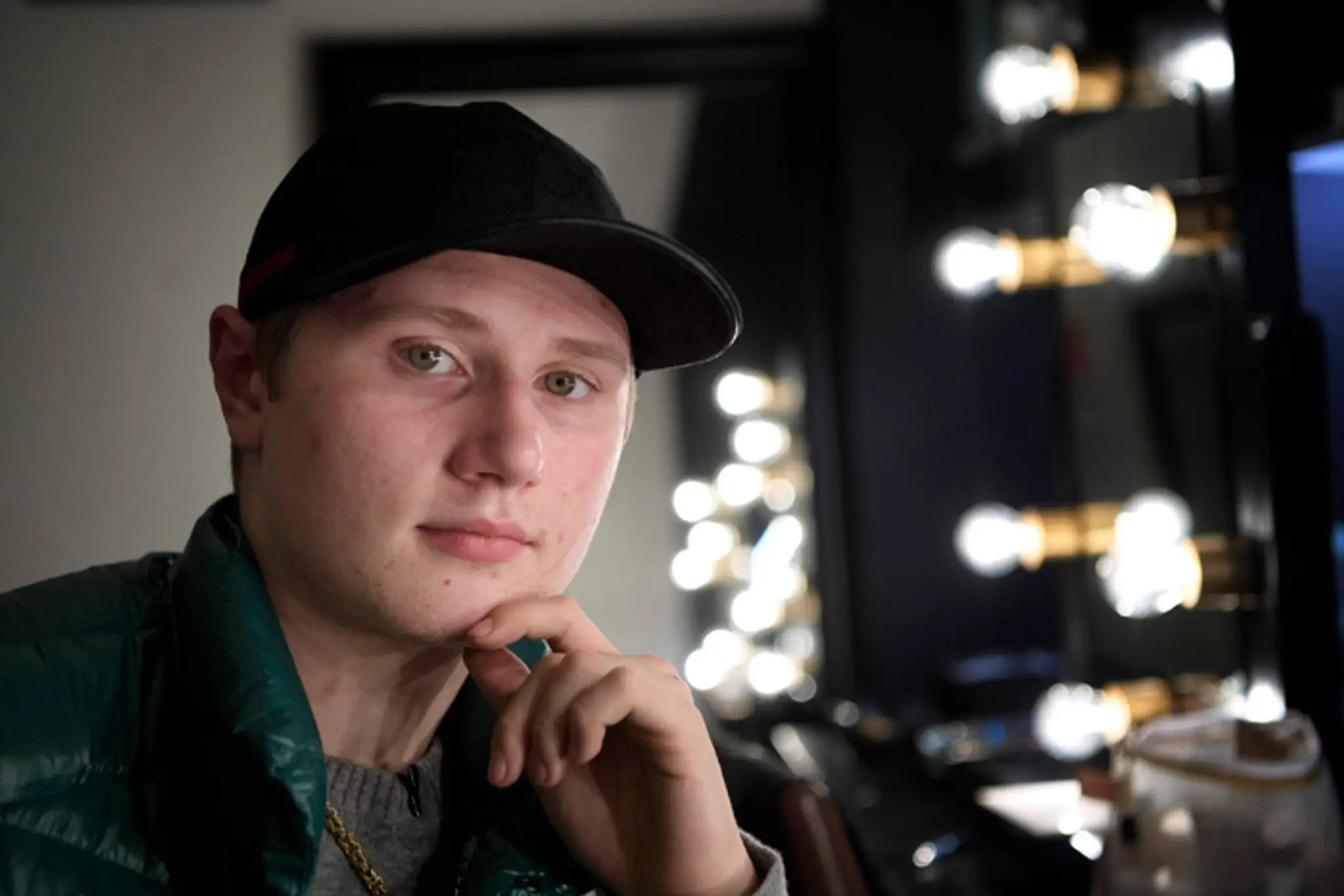 Švédsky rapper Einar na archívnej snímke z 8. novembra 2019.