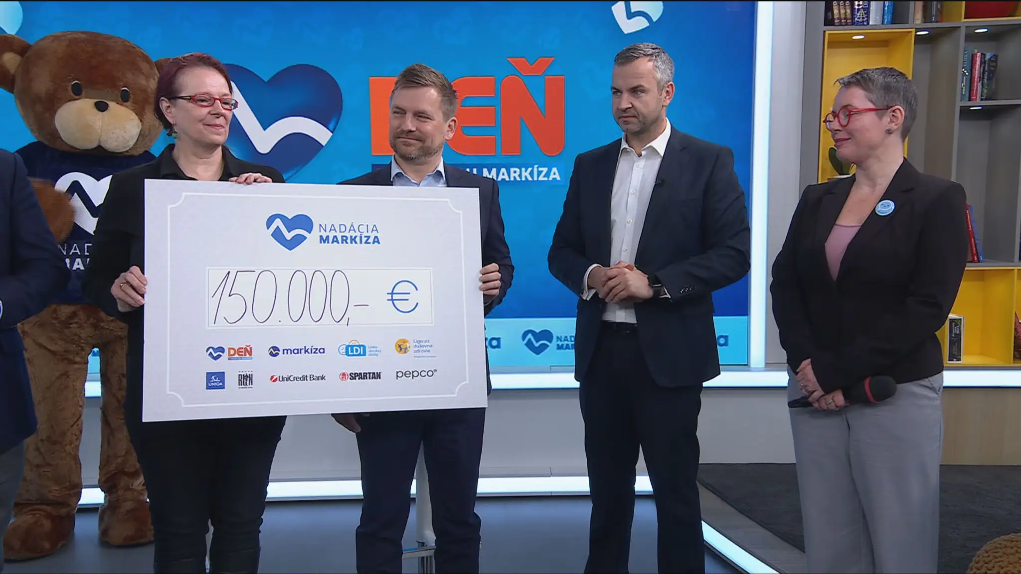Deň s Nadáciou Markíza, vyzbieraná suma