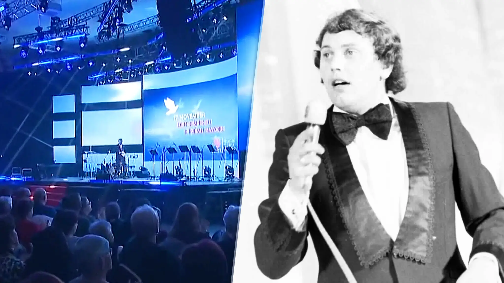 Piesne Karola Duchoňa zazneli počas politickej akcie.