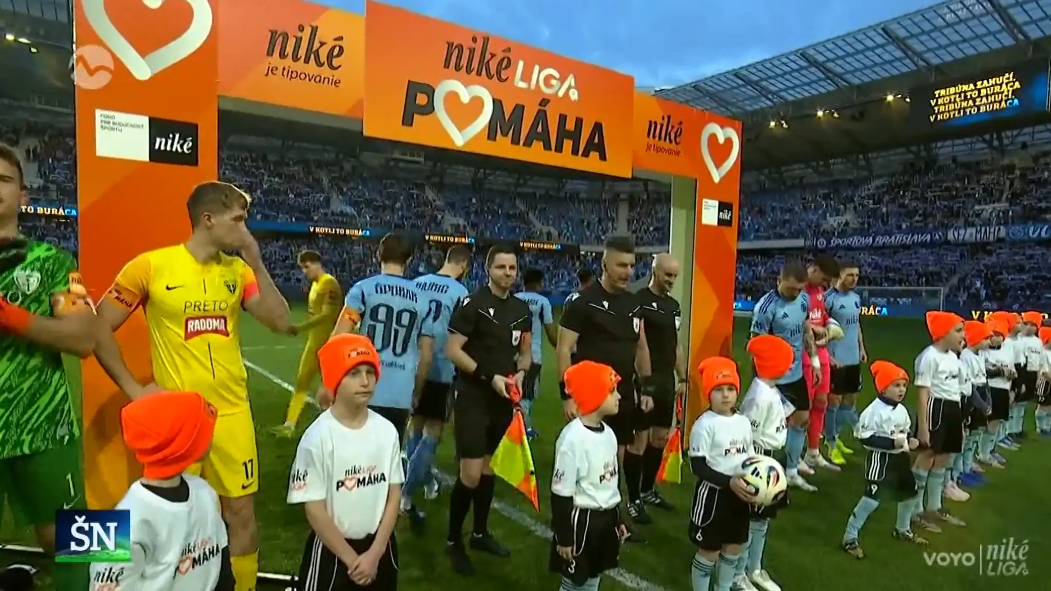 Niké liga a pomáha