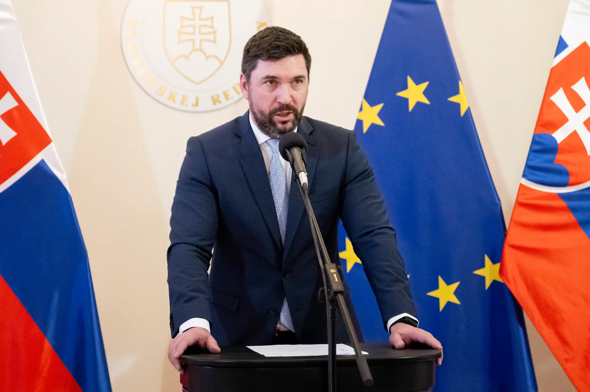 Minister pôdohospodárstva Richard Takáč