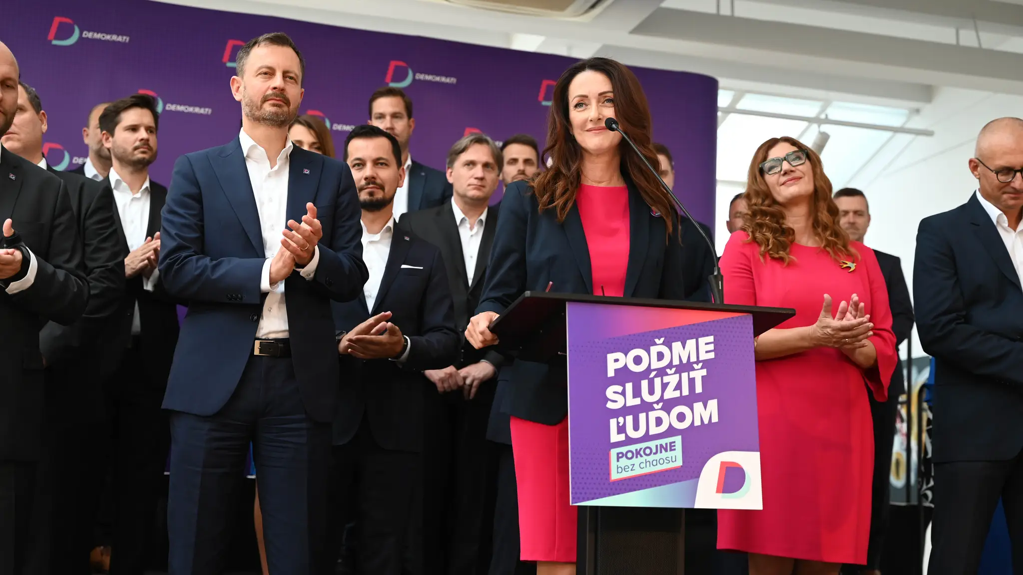 Demokrati predstavili volebnú líderku Andreu Letanovskú
