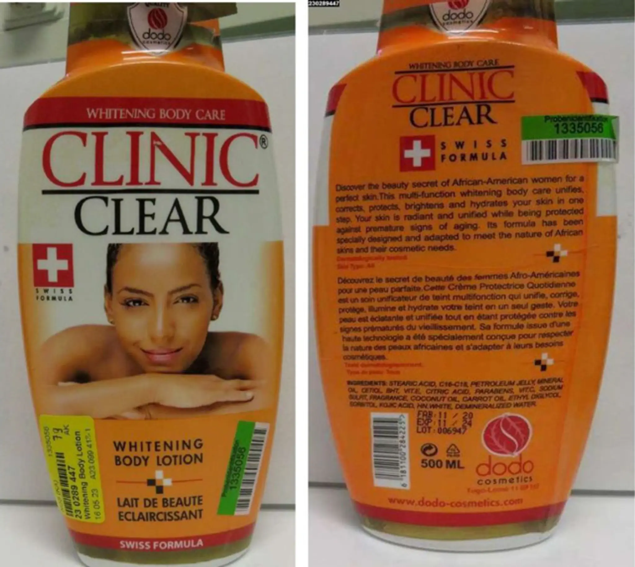 CLINIC CLEAR Whitening Body lotion