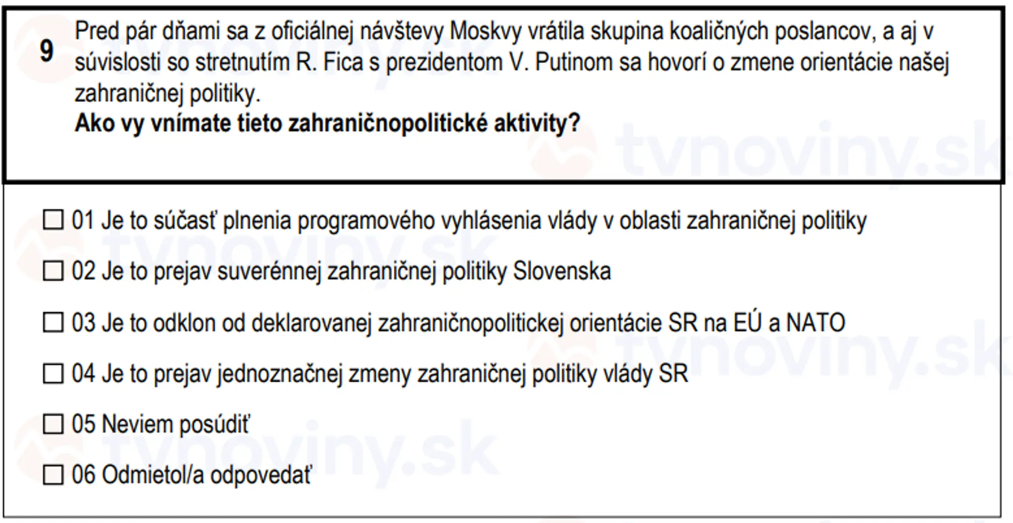 Otázky, ktoré sa pýta Štatistický úrad SR