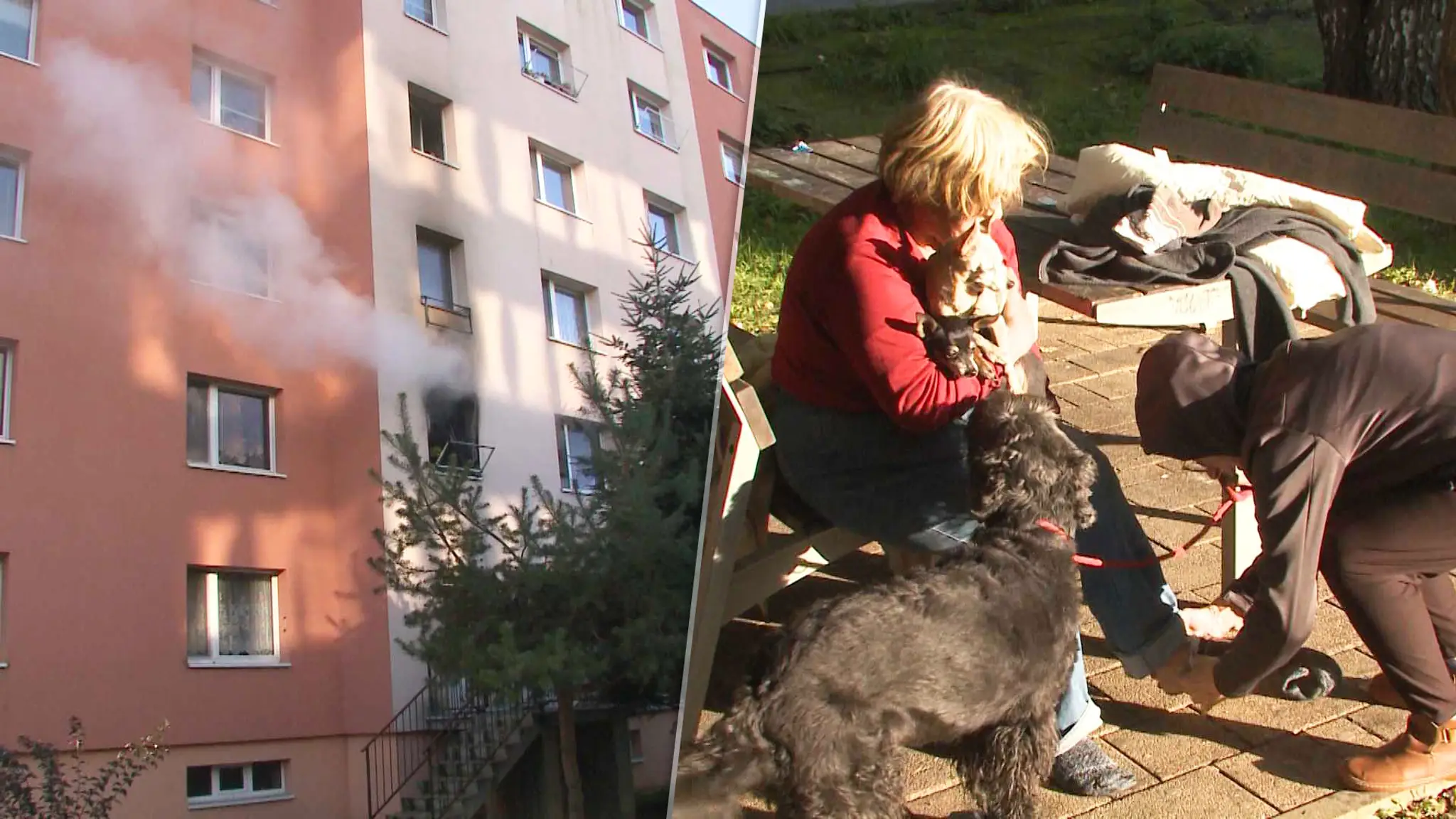 Požiar bytu v Prešove