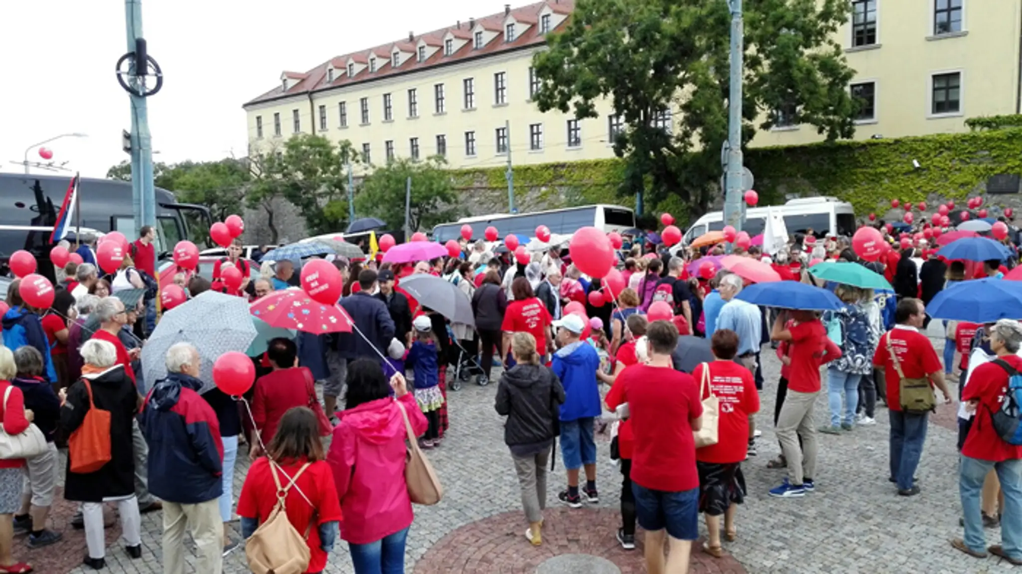 Pochod Hrdí na rodinu 2017.