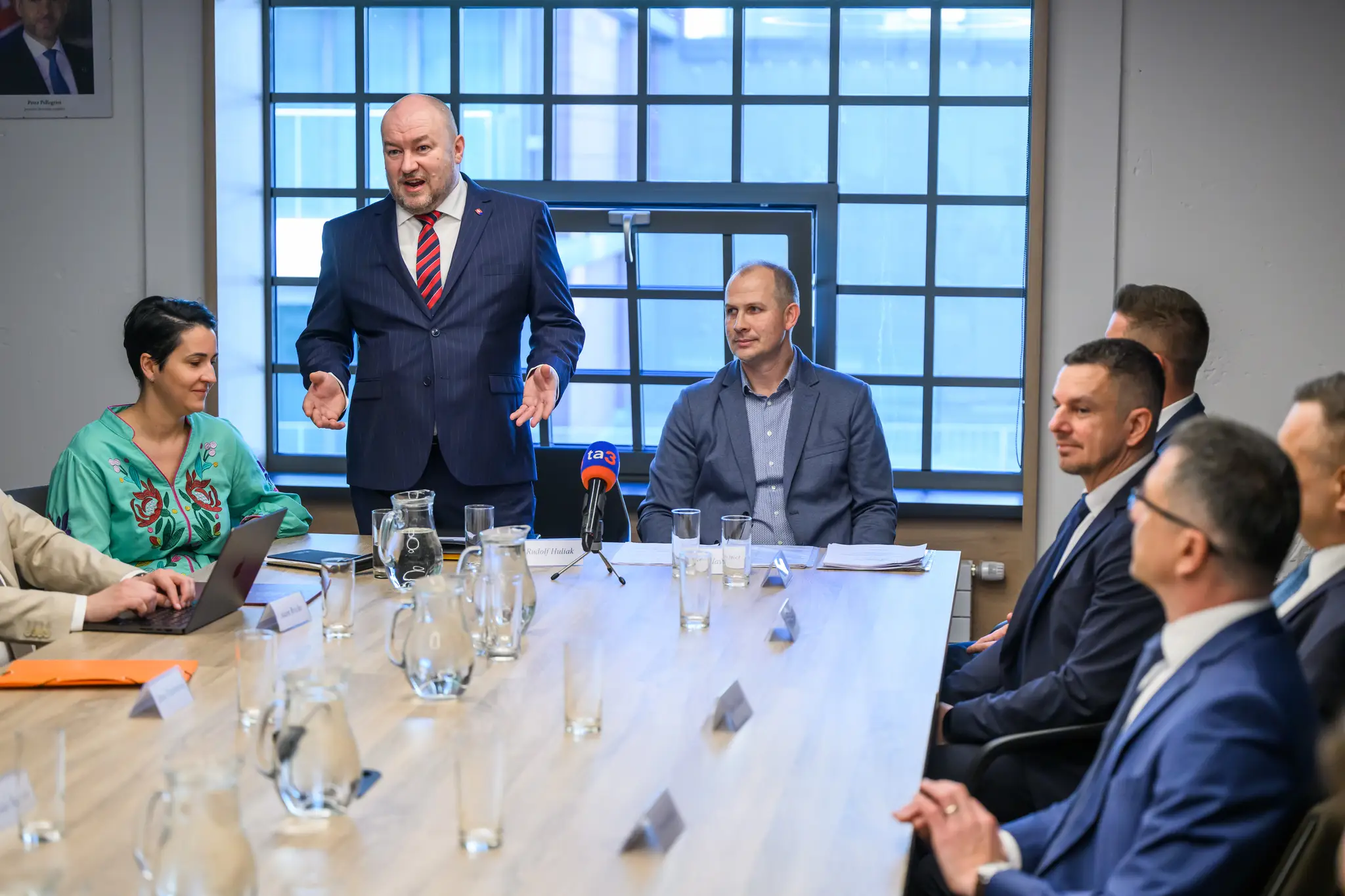Snímka zo zasadnutia Rady pre šport.