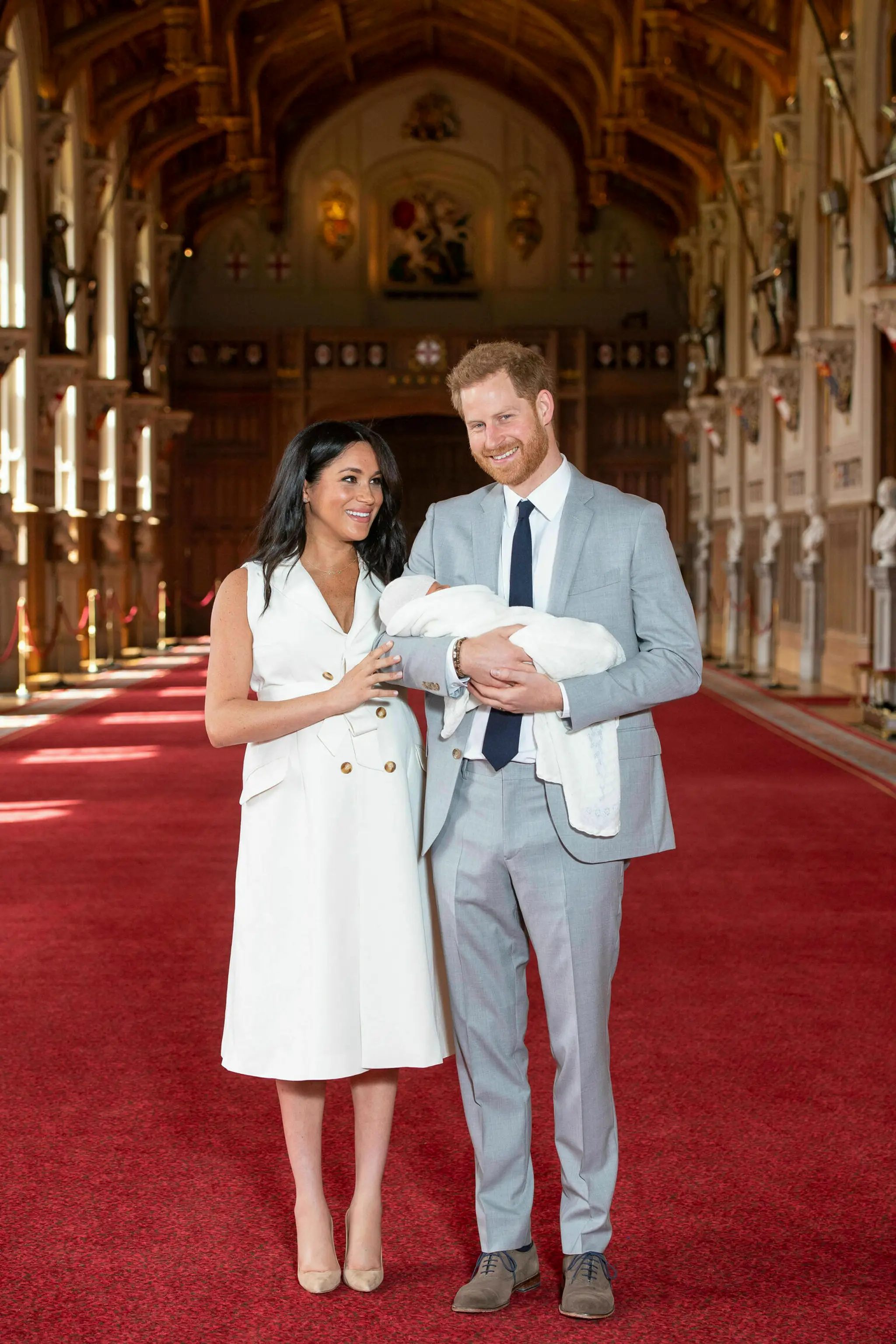 Vojvoda a vojvodkyňa zo Sussexu ukázali syna