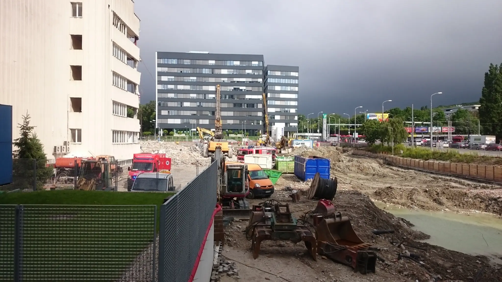 Únik plynu na Patrónke