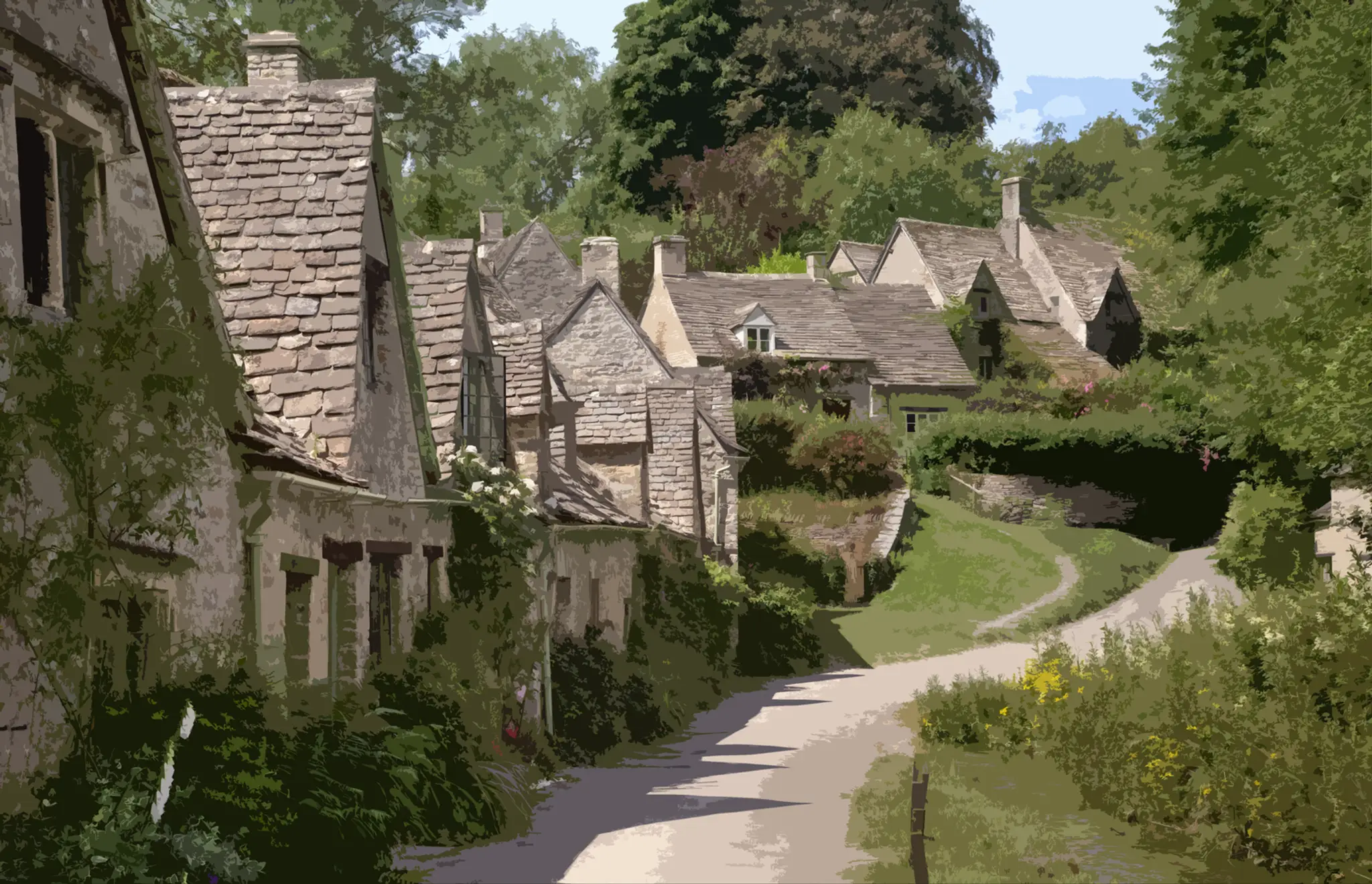 Bibury, Veľká Británia