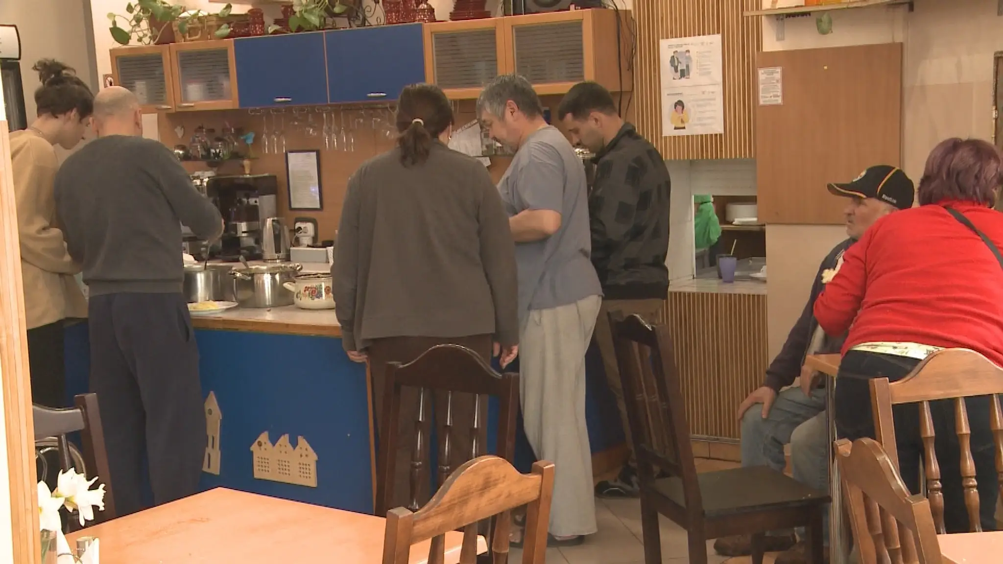 Ukrajinskí utečenci v Užhorode.