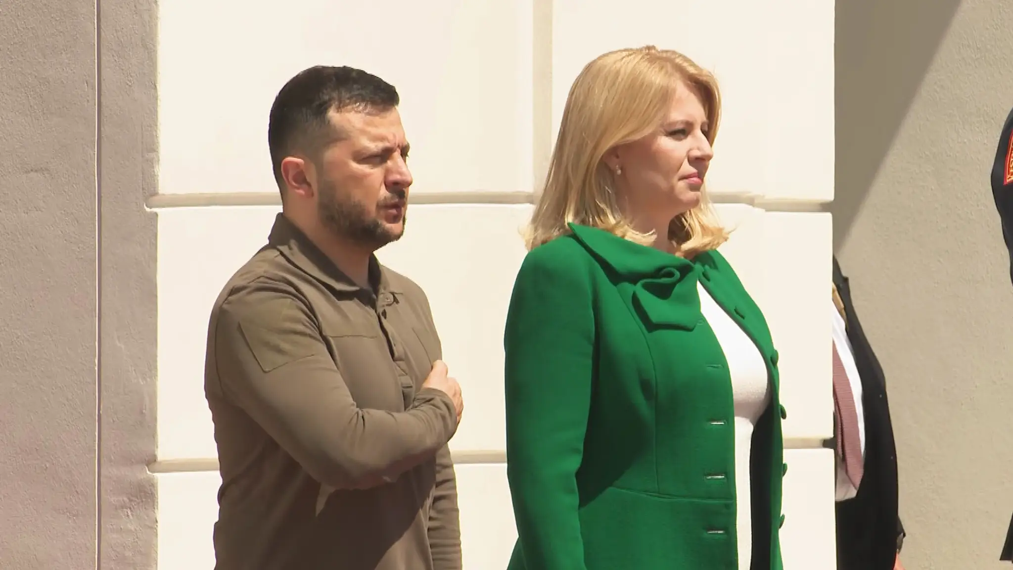 Čaputová a Zelenskyj na Slovensku