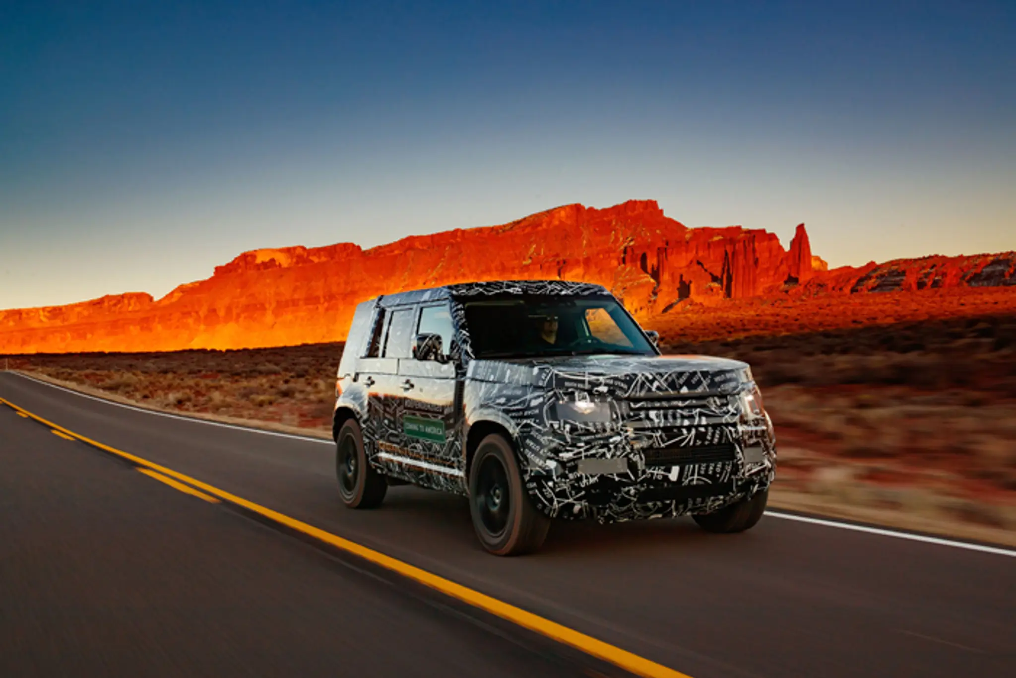 Land Rover Defender.
