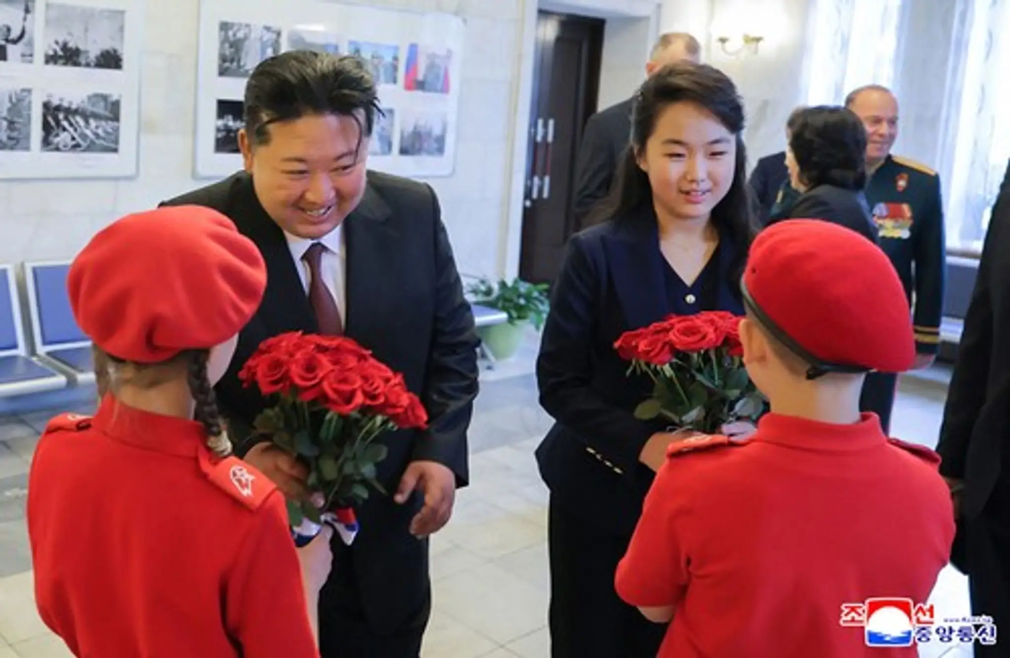 Kim Čong-un a Kim Ču-ä
