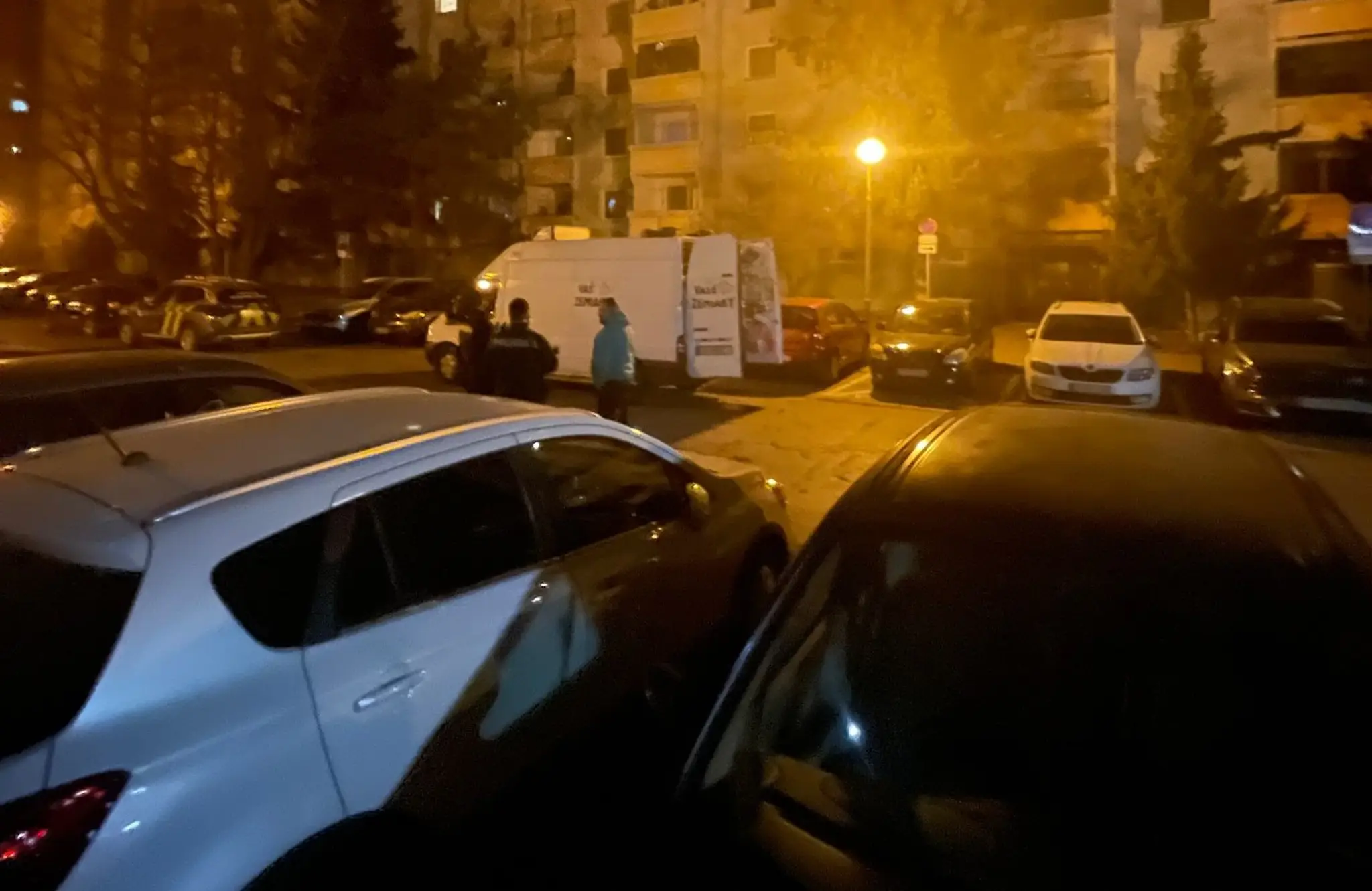 Večerná streľba vo Zvolene.