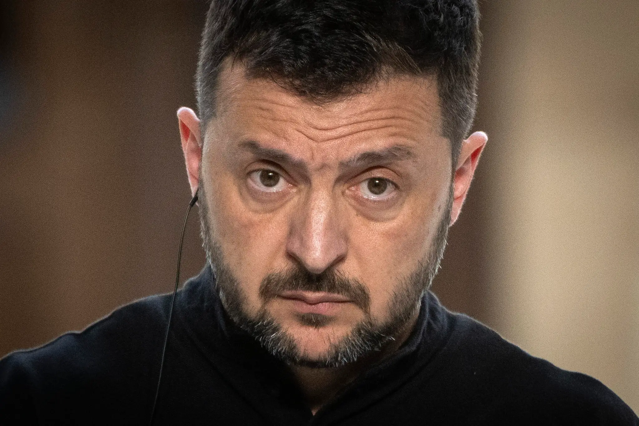 Na snímke ukrajinský prezident Volodymyr Zelenskyj.