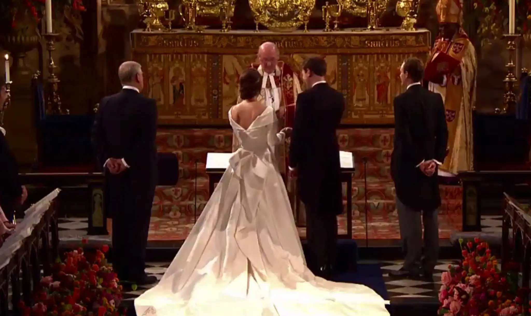 Princezná Eugenie a James Brooksbank.