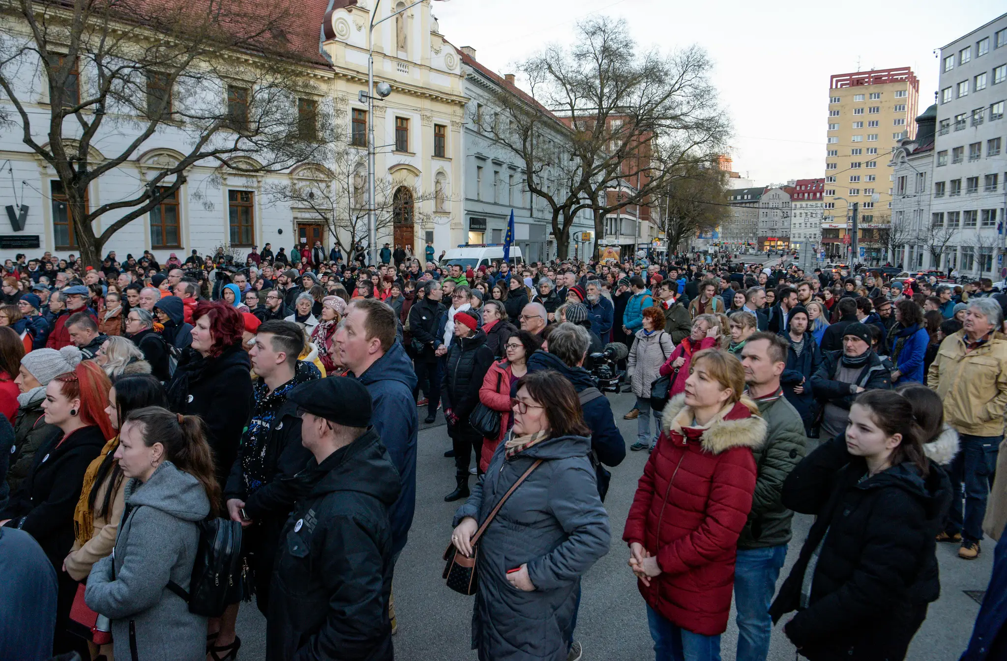 Zhromaždenie Päť rokov bez Jána a Martiny.