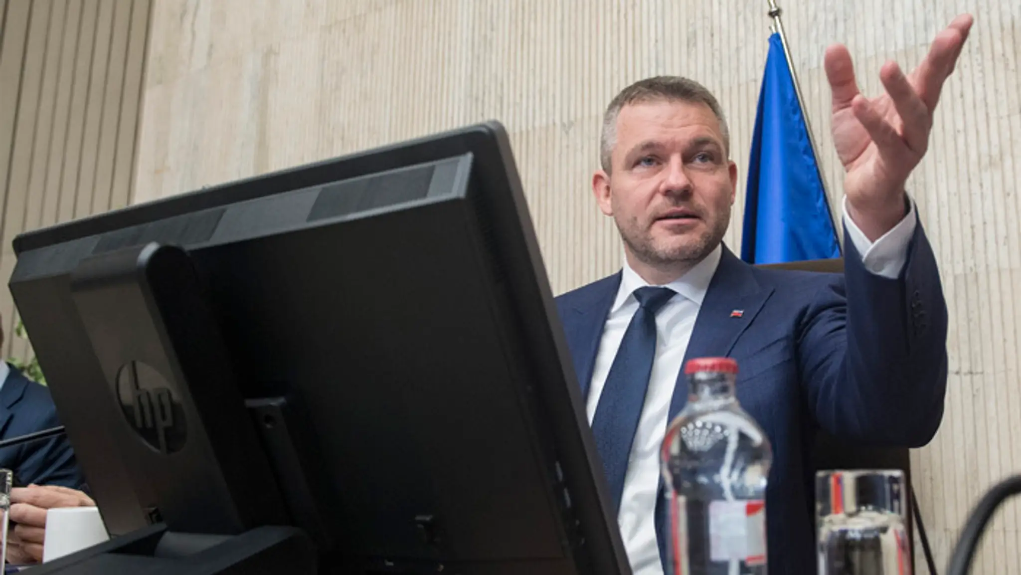 Vtipná dokrútka sa nakrúcala pred zelenou stenou