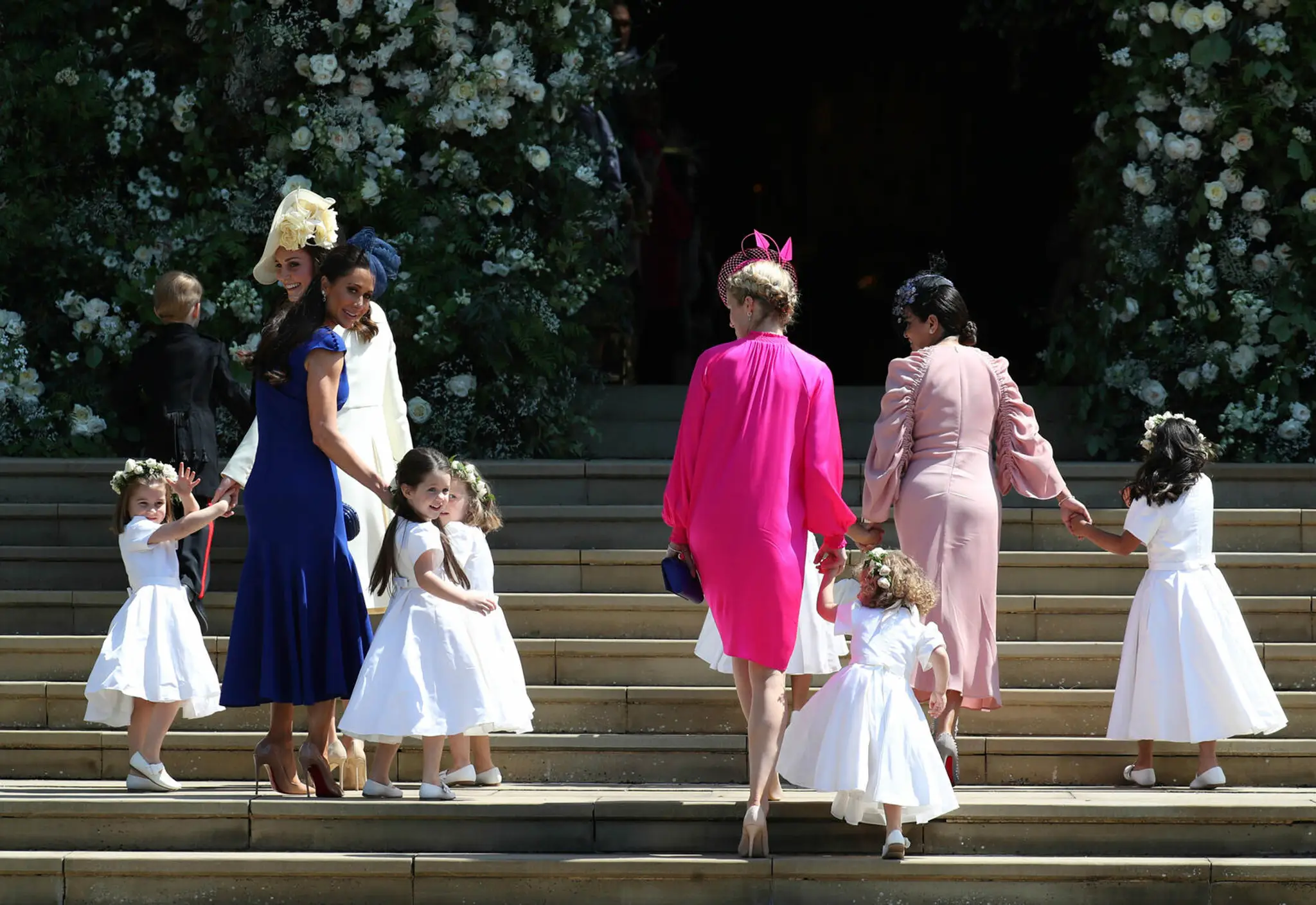 Jessica Mulroney na kráľovskej svadbe.