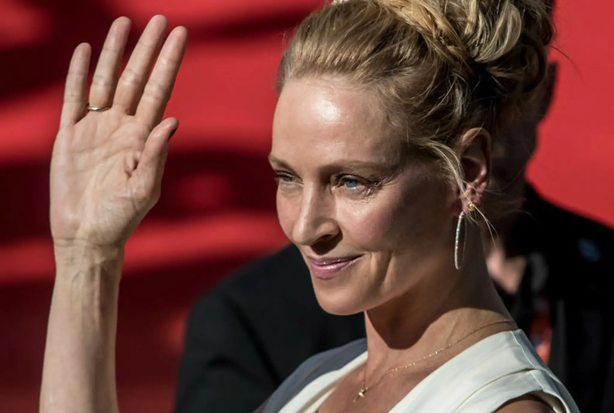 Do Karlových Varov zavítala Uma Thurman. Aj po rokoch krásou vyráža dych