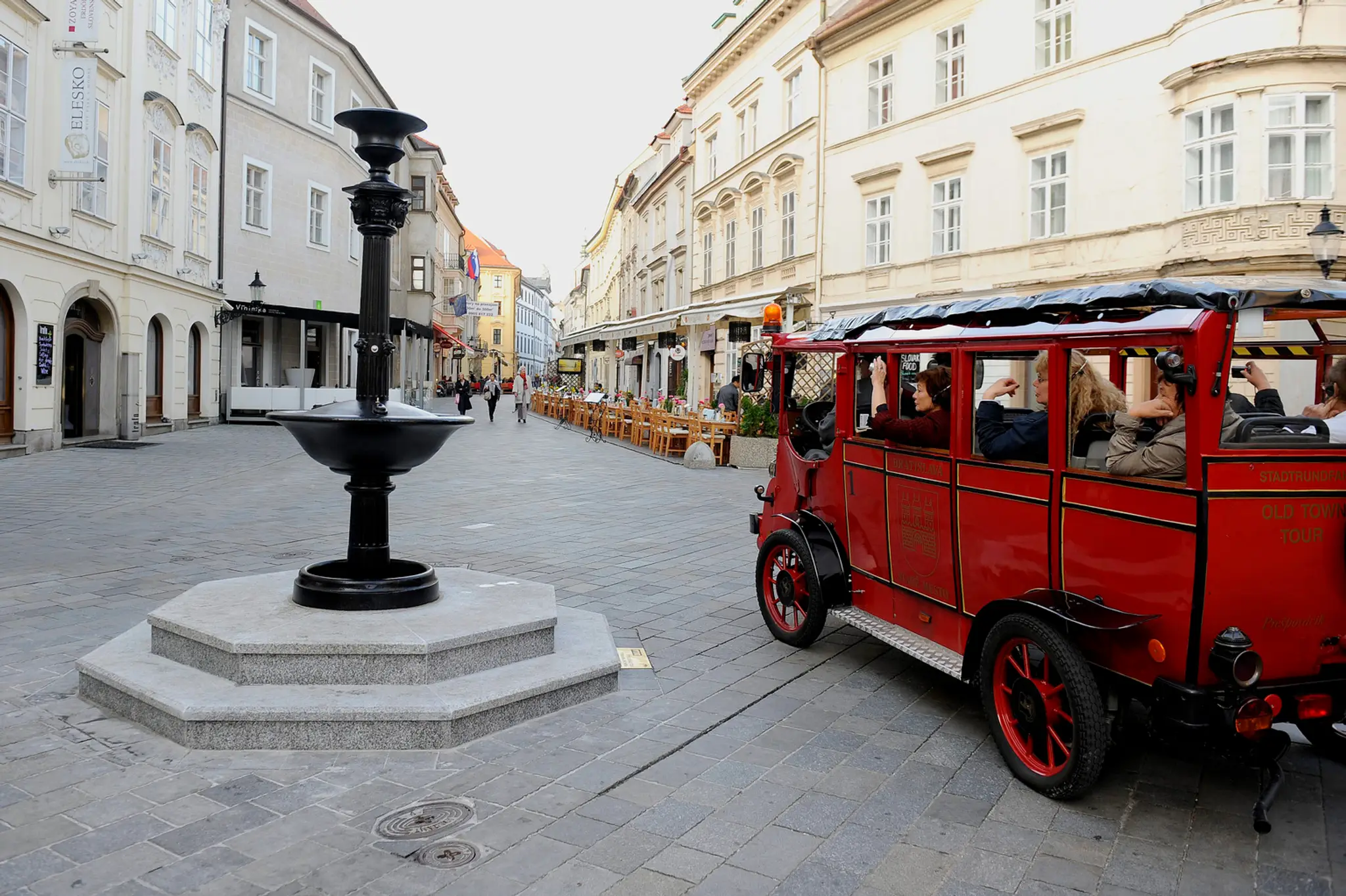 Ventúrska ulica v Bratislave.