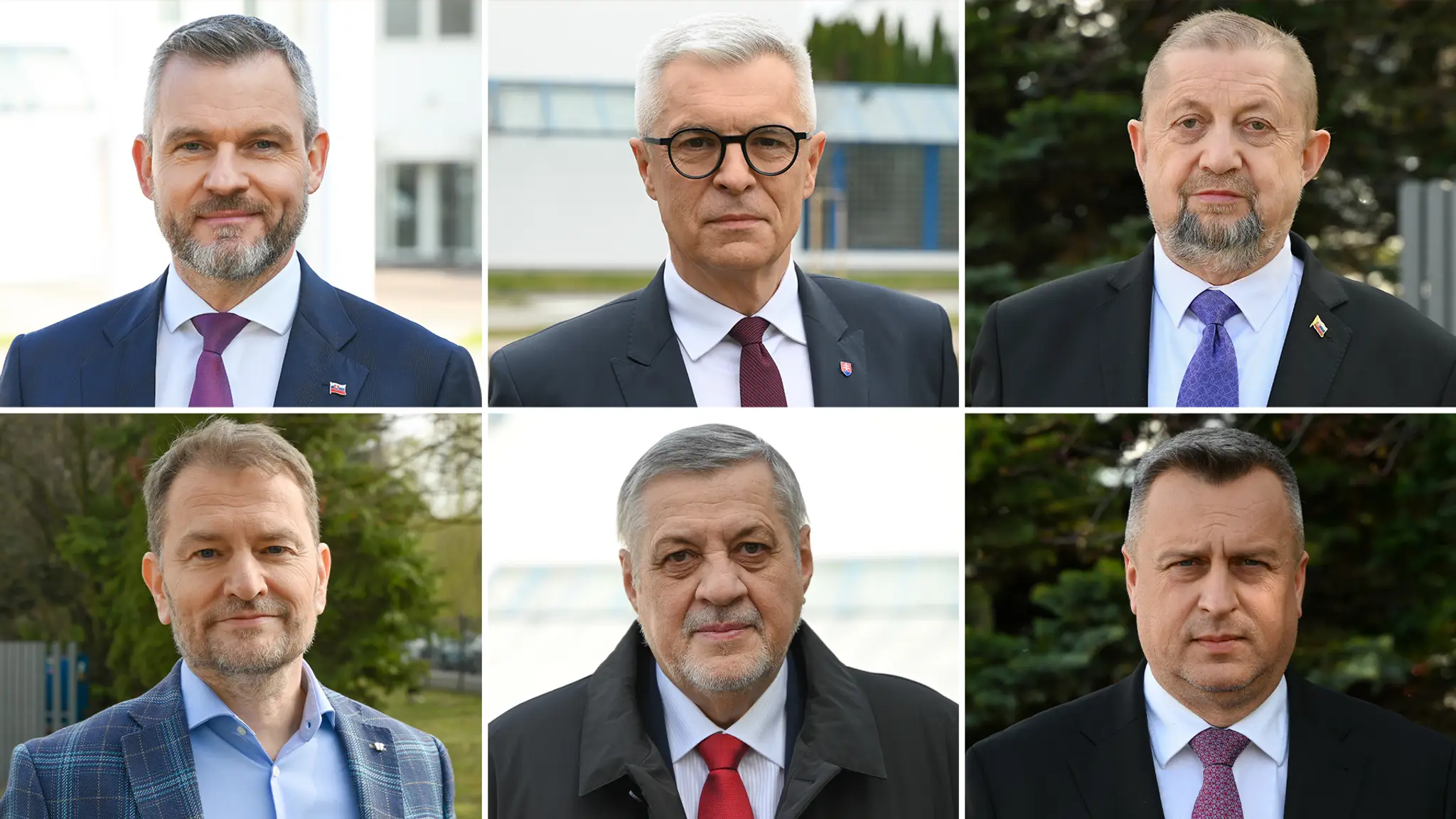 Prezidentskí kandidáti.