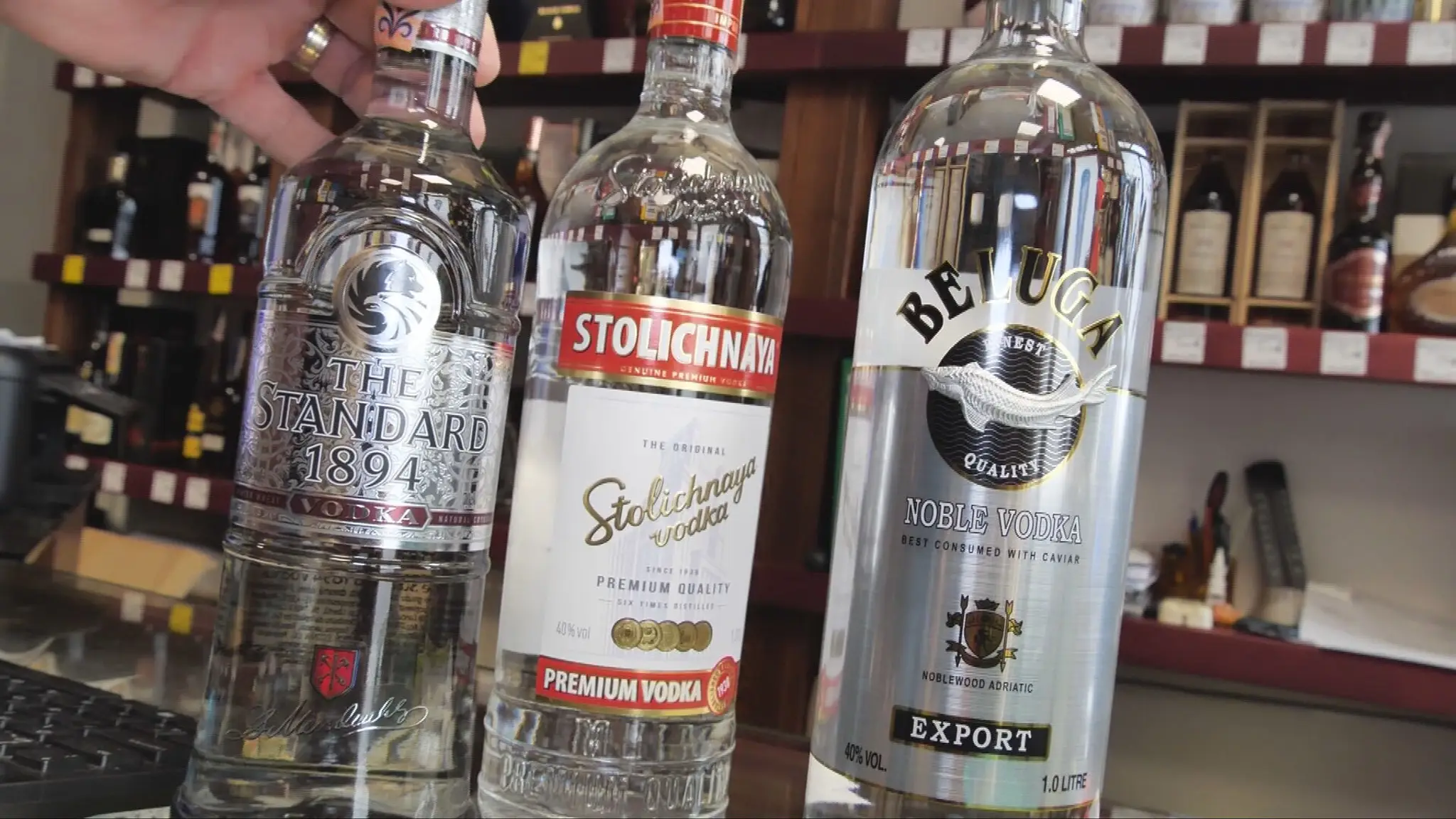 Ruska vodka nie je ruska