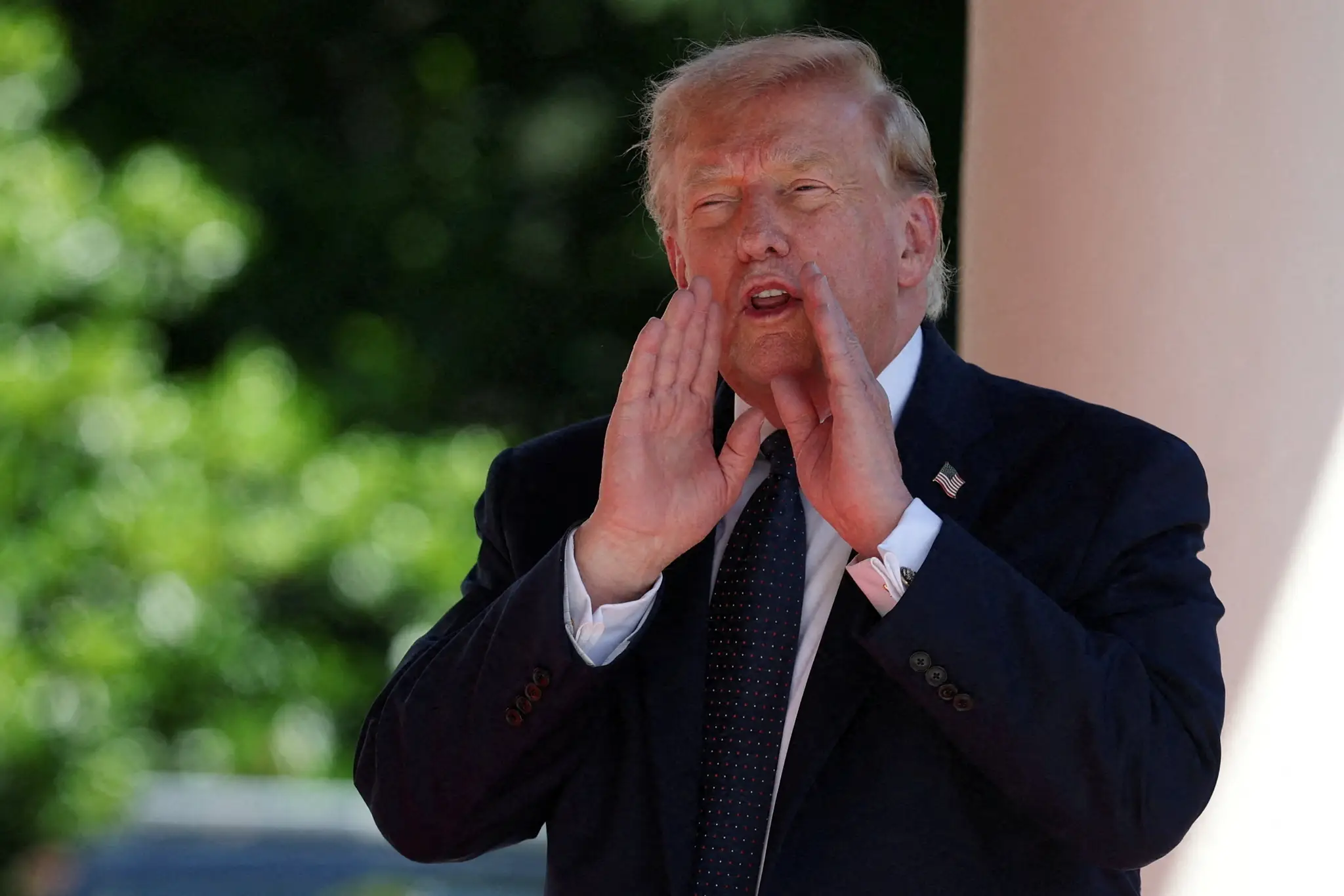 Na snímke americký prezident Donald Trump.
