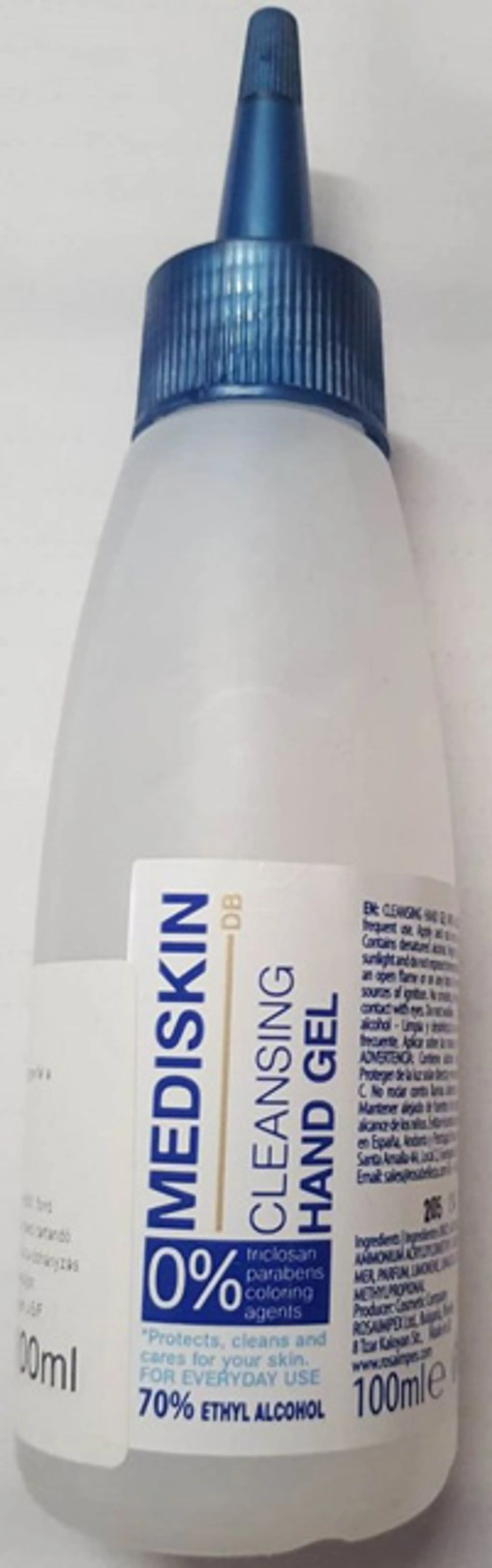 MEDISKIN Cleansing hand gel with alcohol