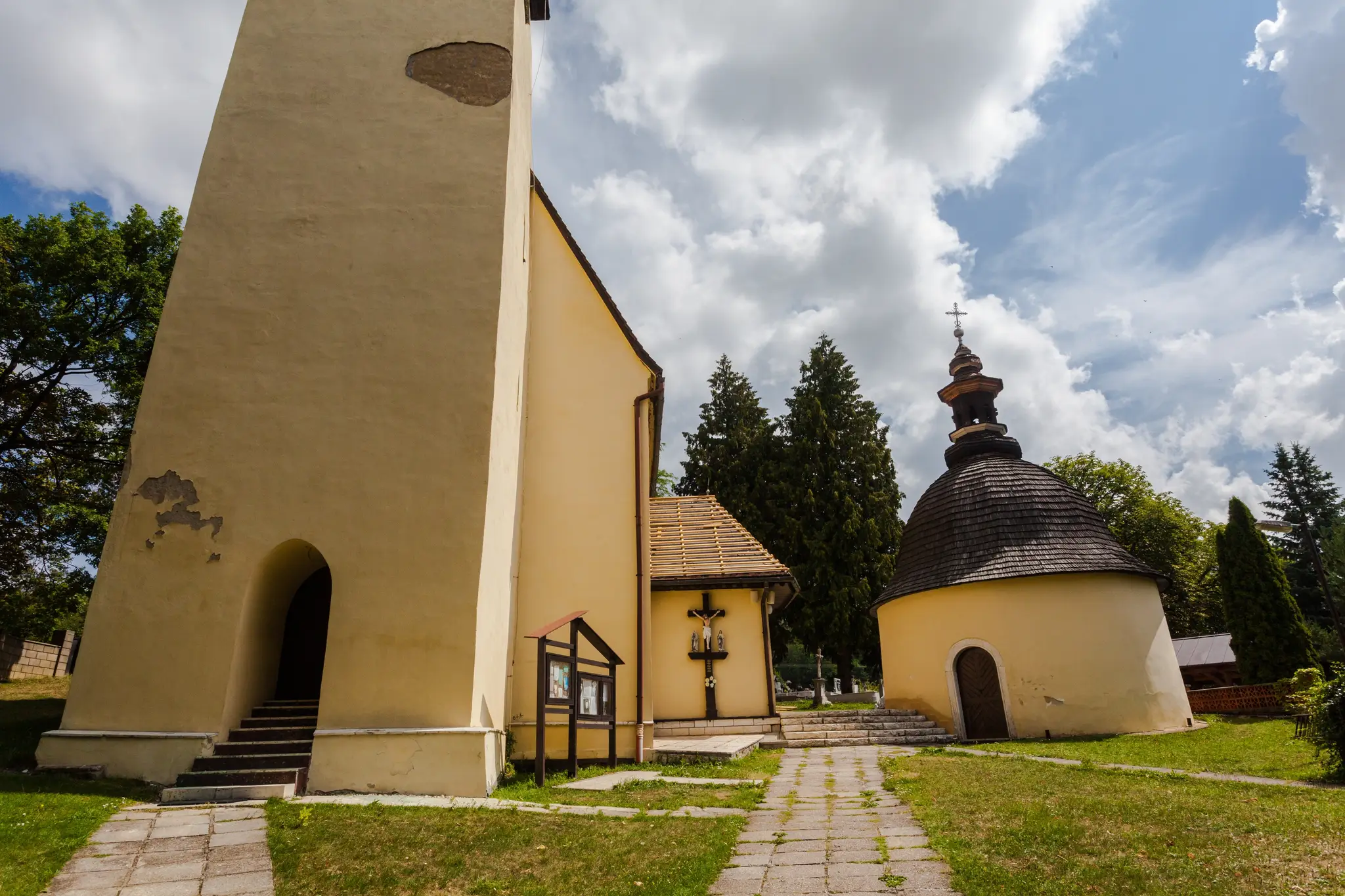 Katolícky kostol v obci Bijacovce