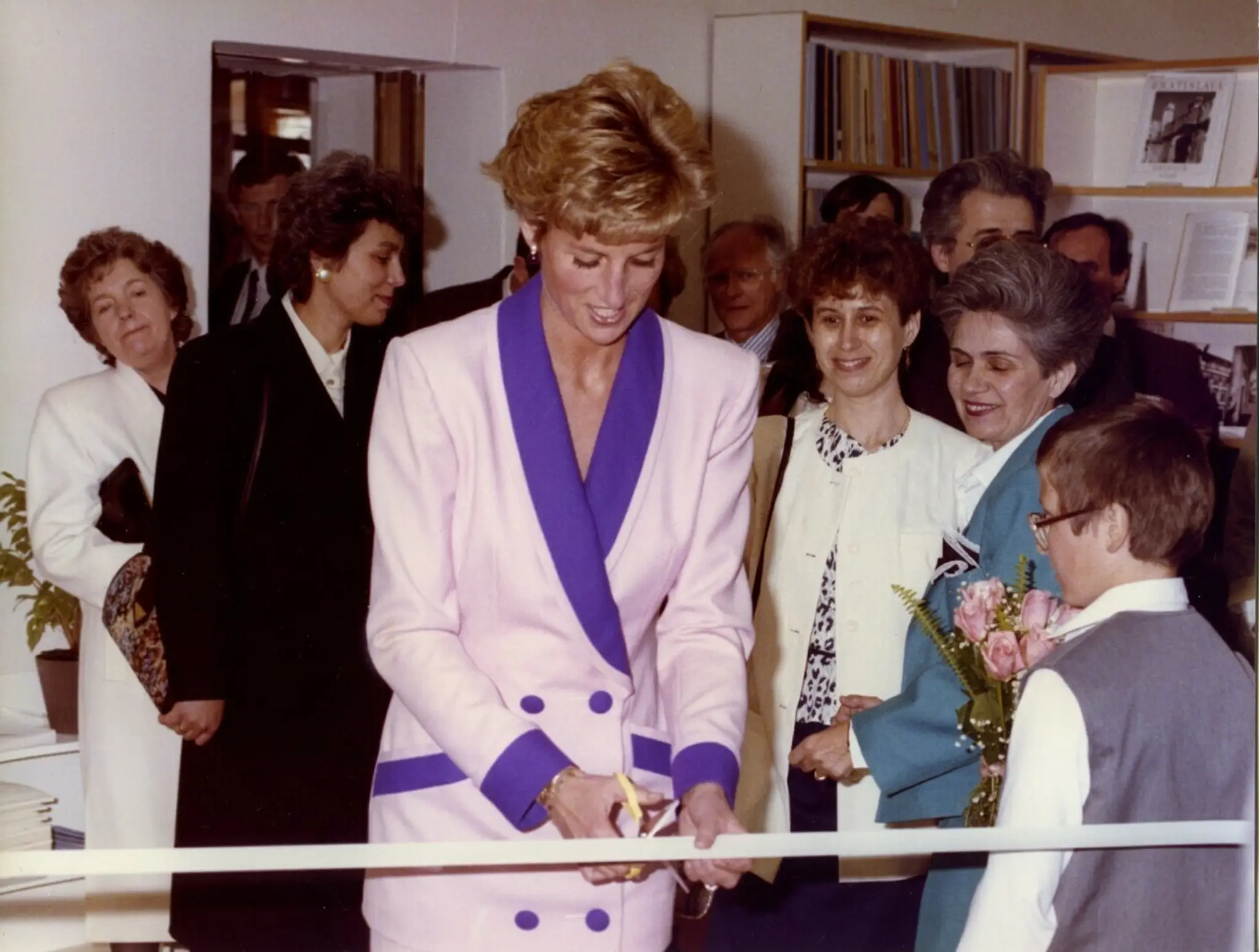 Princezná Diana v Bratislave v roku 1991