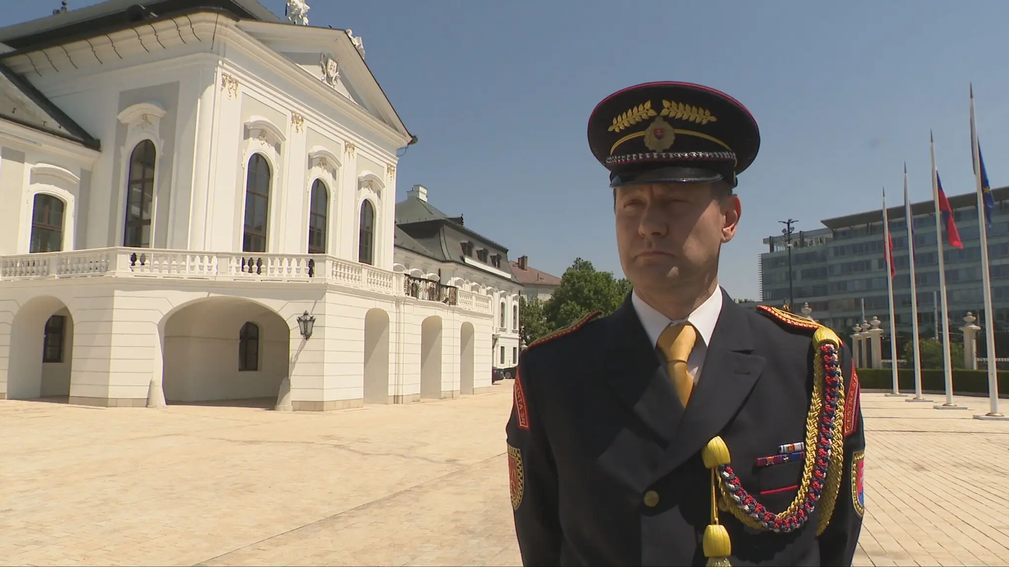 Marián Mäsiar, veliteľ Čestnej stráže prezidenta Slovenskej republiky