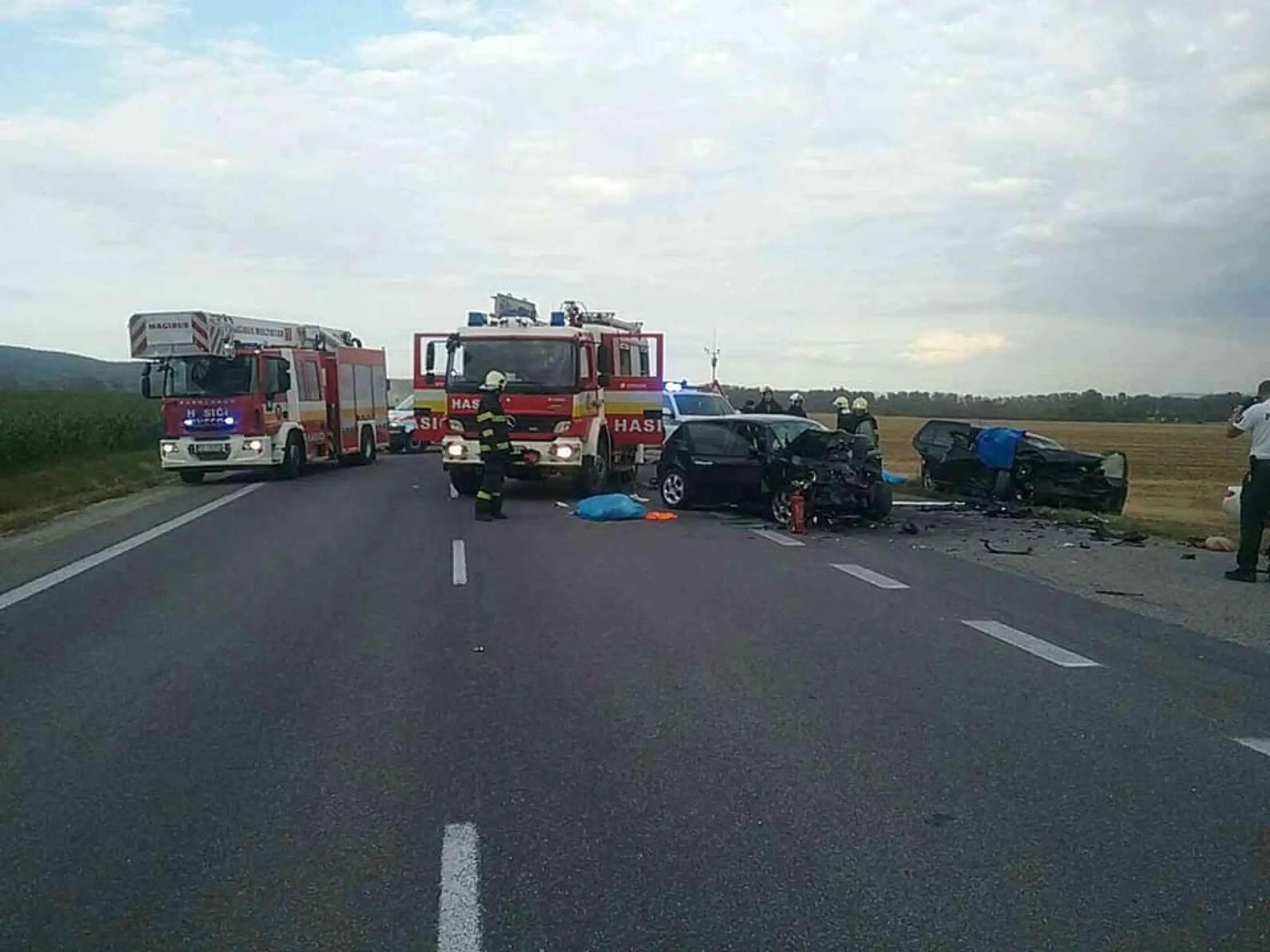 Nehoda v Turni nad Bodvou.