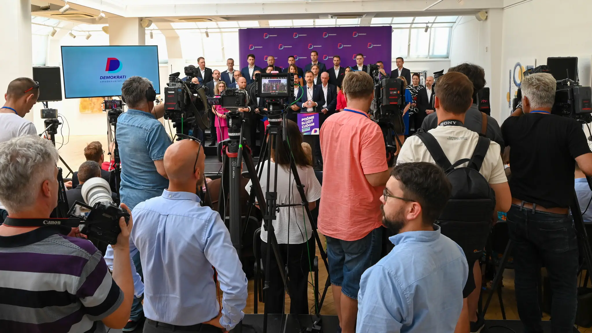 Demokrati predstavili volebnú líderku Andreu Letanovskú