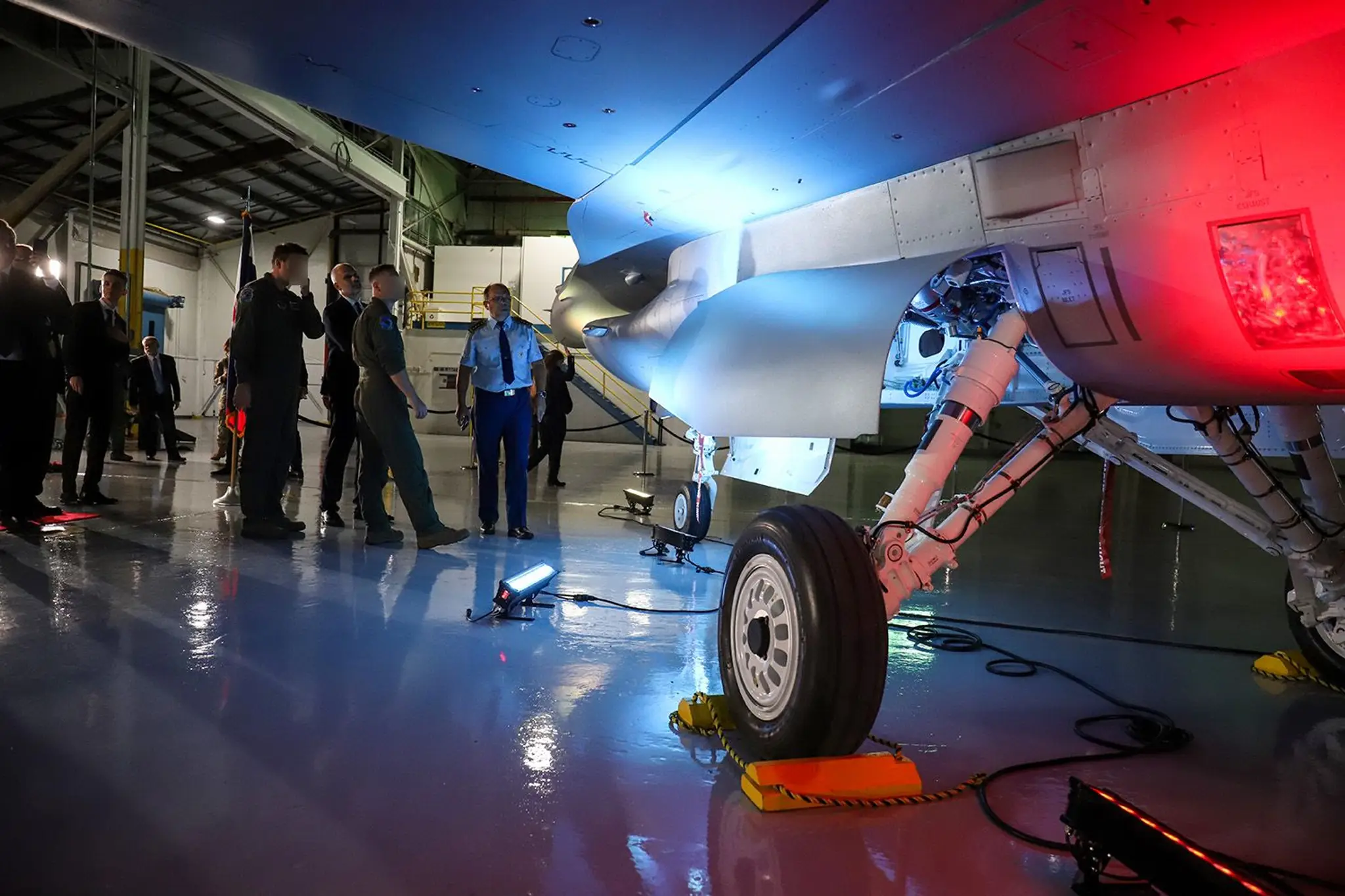 Prvé stíhacie lietadlo F-16 so slovenským znakom.