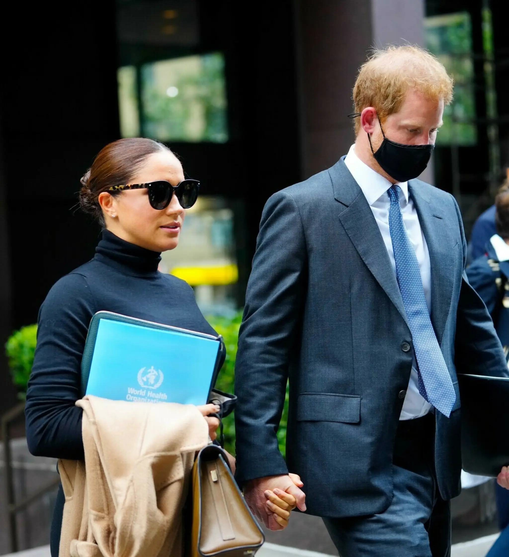 Meghan a Harry na návšteve New Yorku.